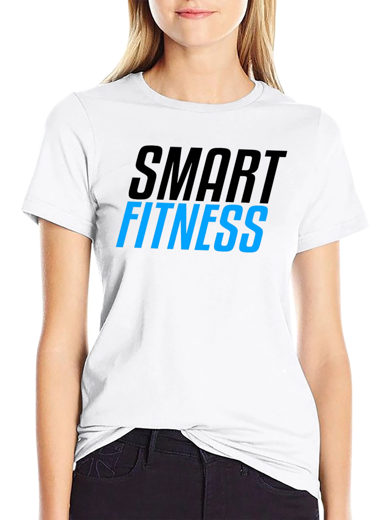 Smart Fitness Black T-Shirt