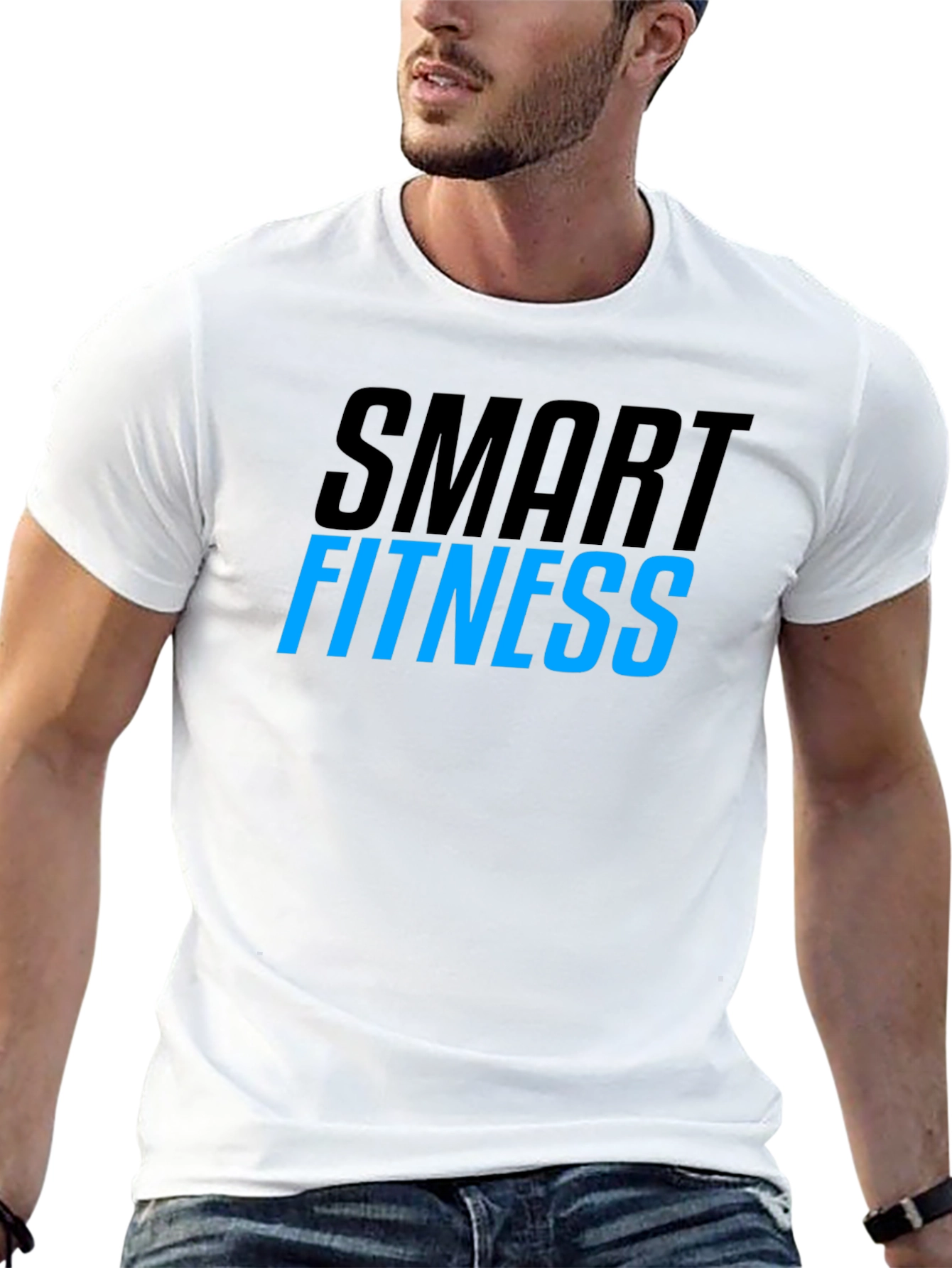 Smart Fitness Black T-Shirt