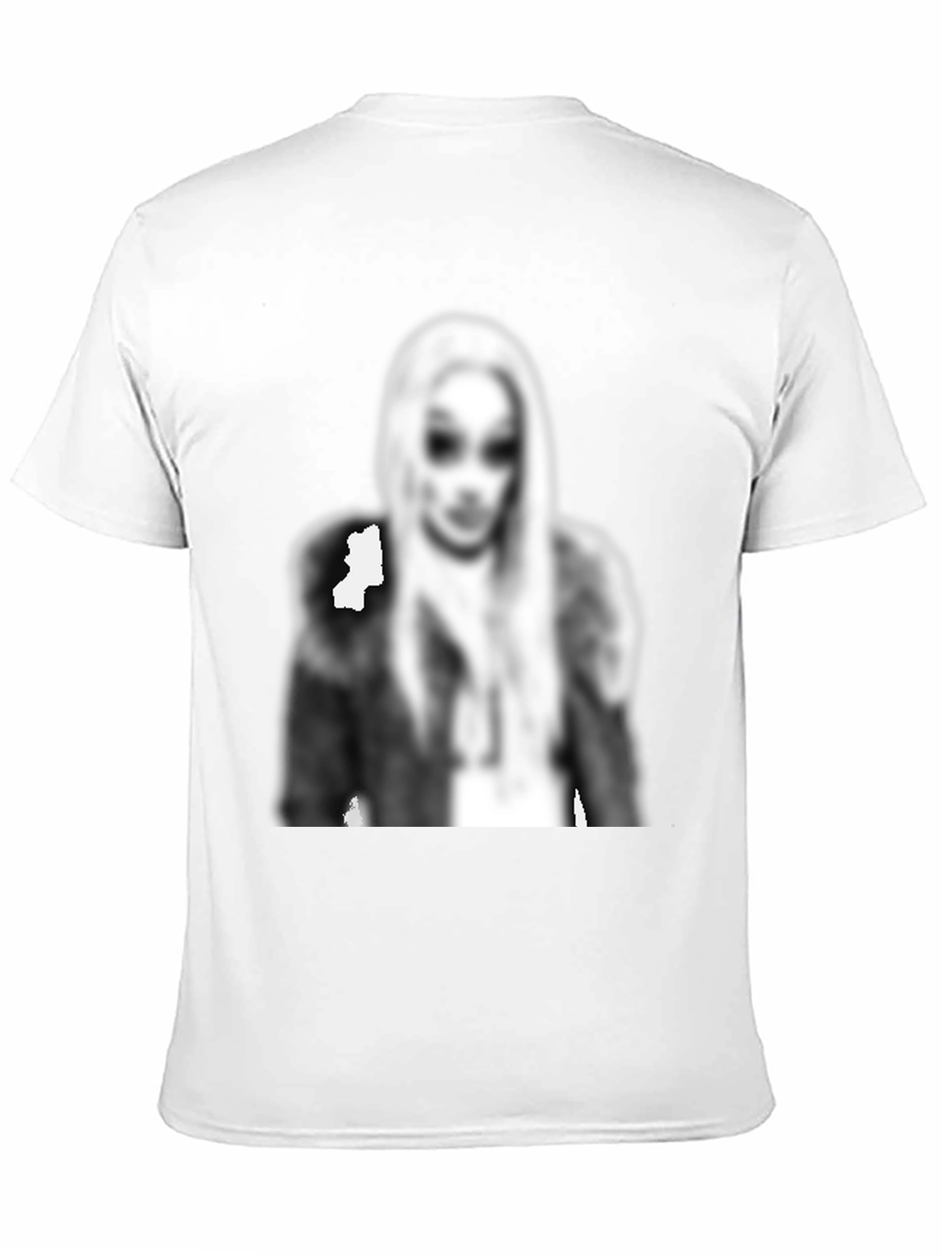 Statement Graphic Tee - Bold Portrait Design