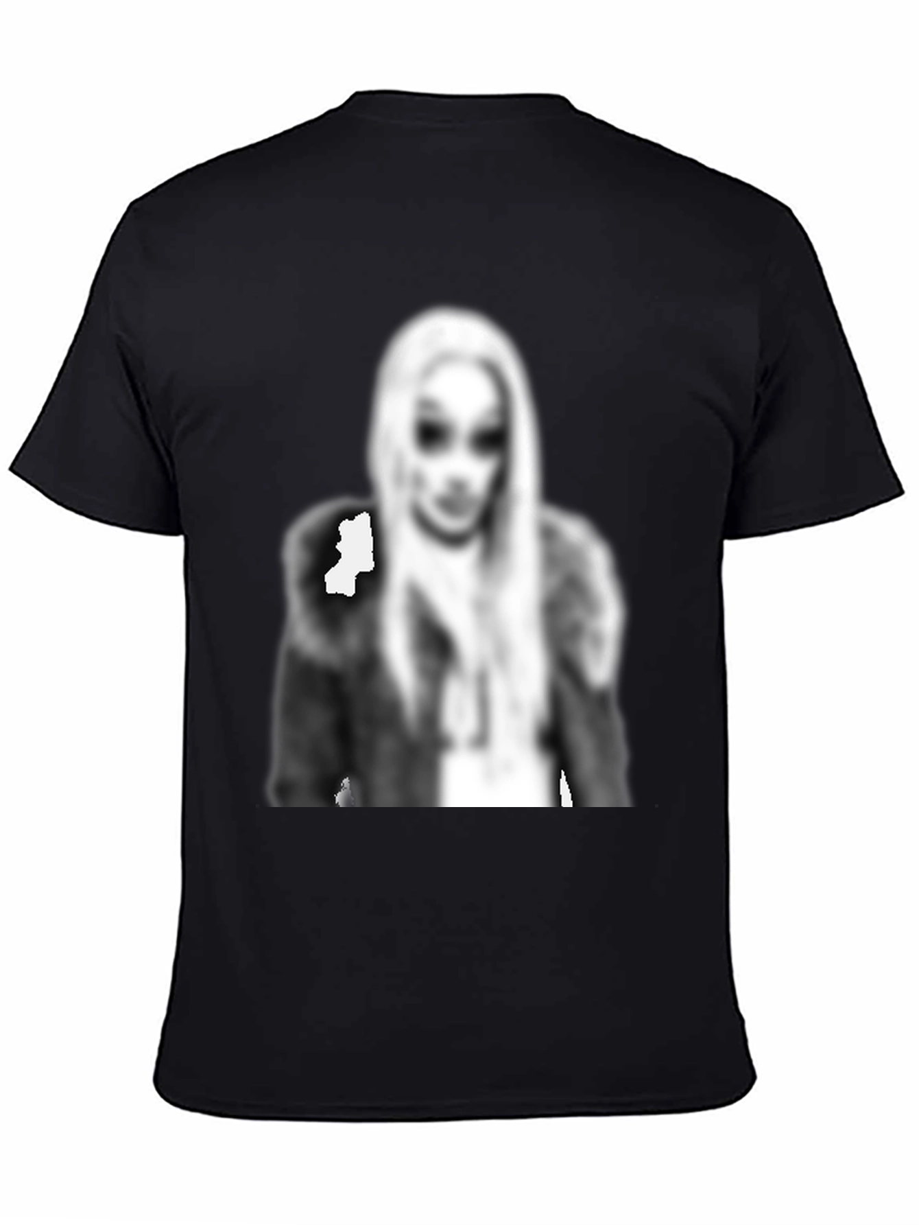 Statement Graphic Tee - Bold Portrait Design