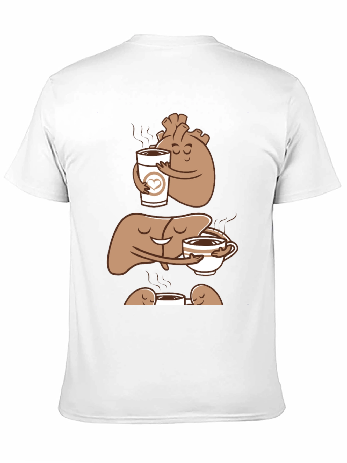 Anatomy Coffee Black T-Shirt