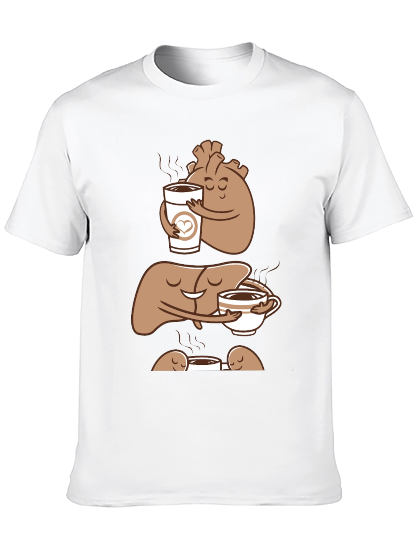 Anatomy Coffee Black T-Shirt