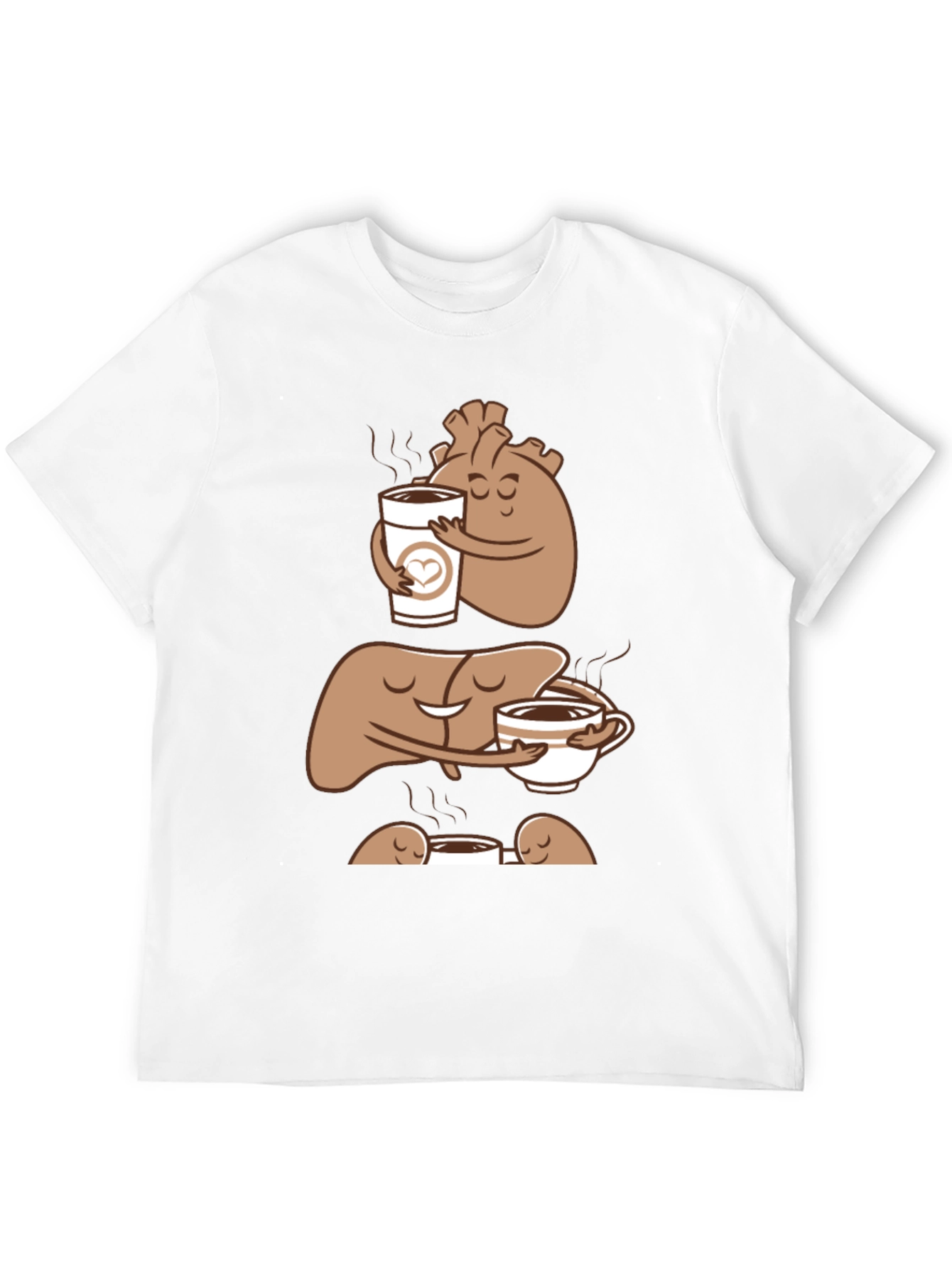 Anatomy Coffee Black T-Shirt