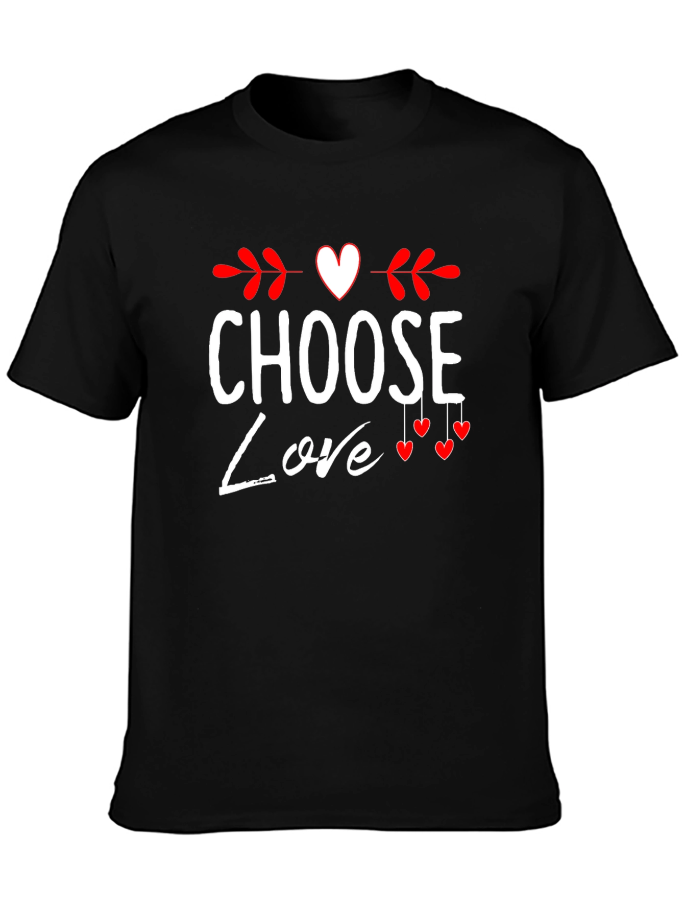 Choose Love Valentines Day Graphic Tee