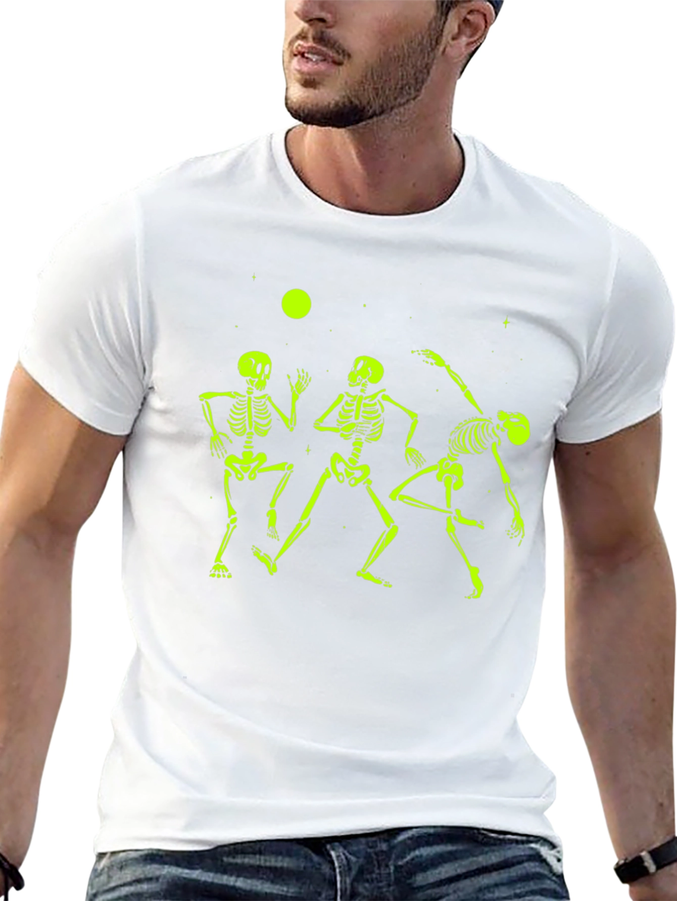 Dancing Skeletons Graphic T-Shirt