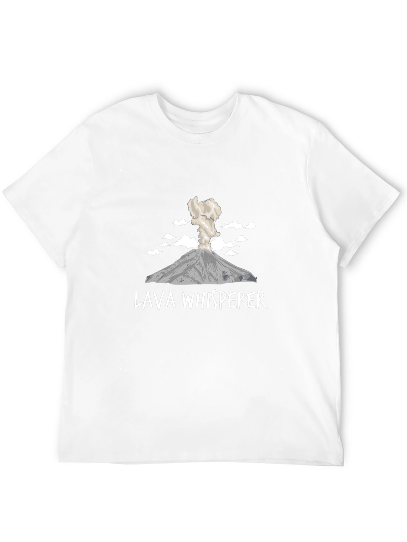 Lava Whisperer Volcano Graphic T-Shirt