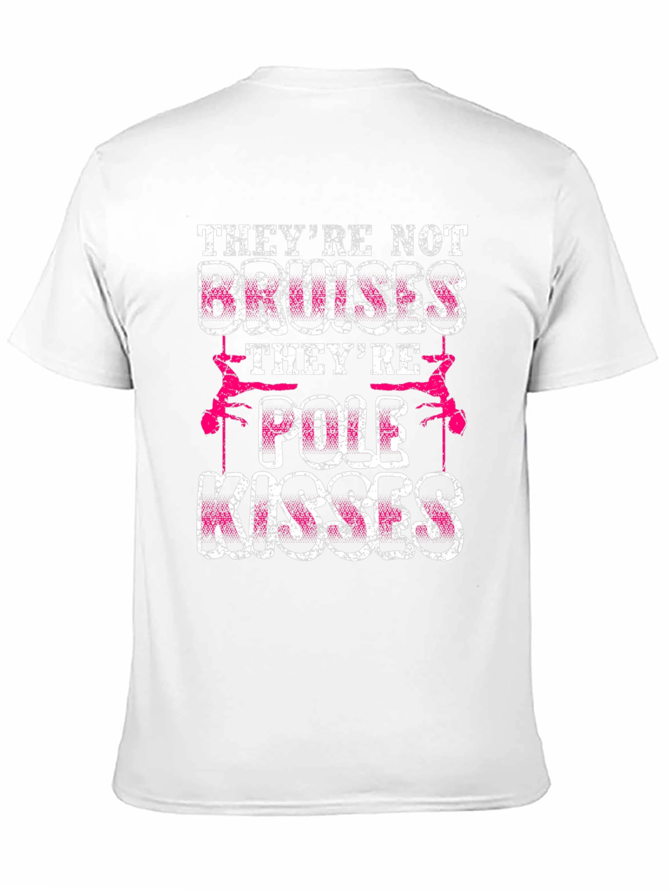 Pole Kisses Graphic T-Shirt - Funny Pole Dancing Tee