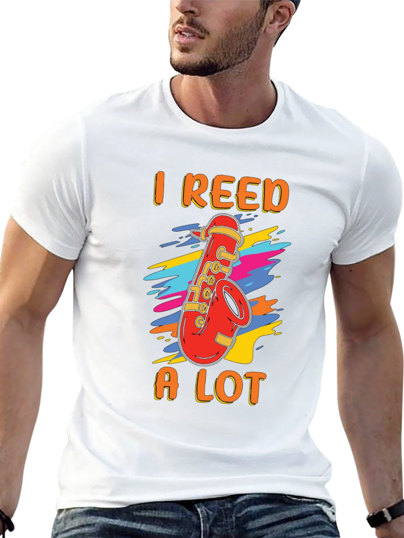 I Reed A Lot Saxophone T-Shirt