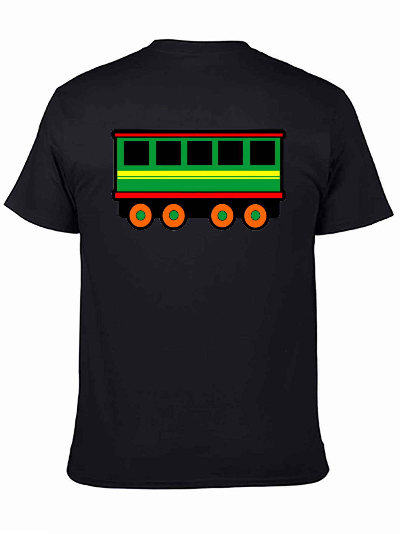 Train Car Graphic Tee - Unique Design