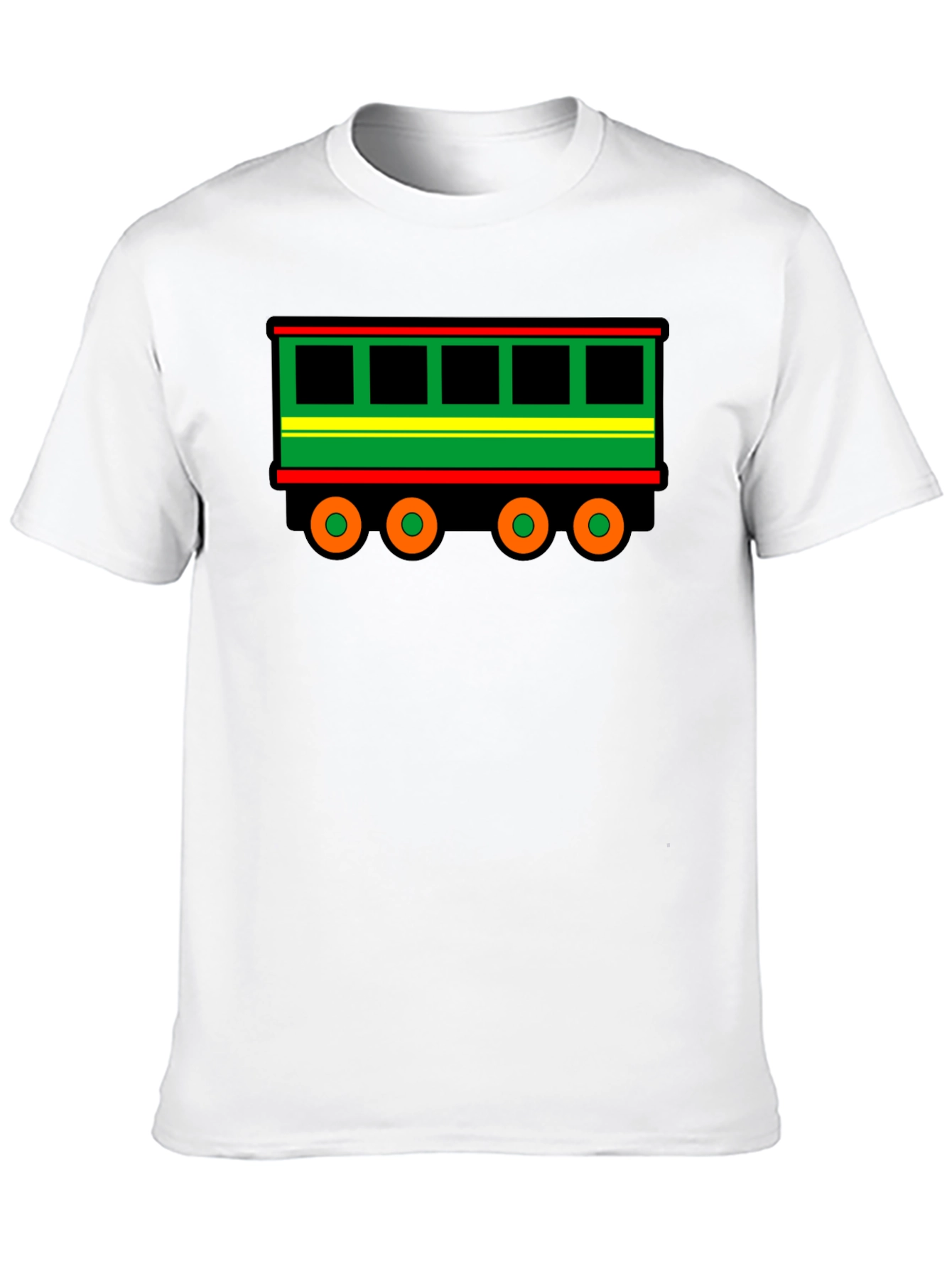 Train Car Graphic Tee - Unique Design