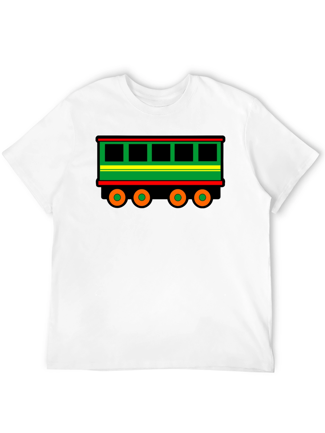 Train Car Graphic Tee - Unique Design