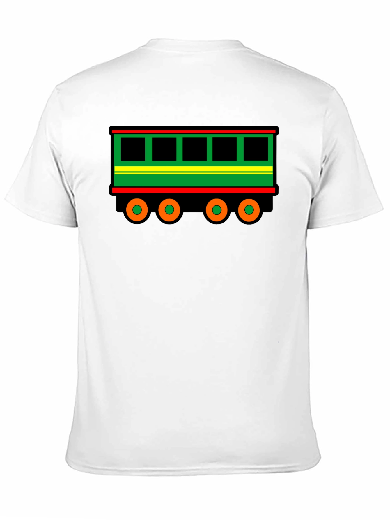 Train Car Graphic Tee - Unique Design