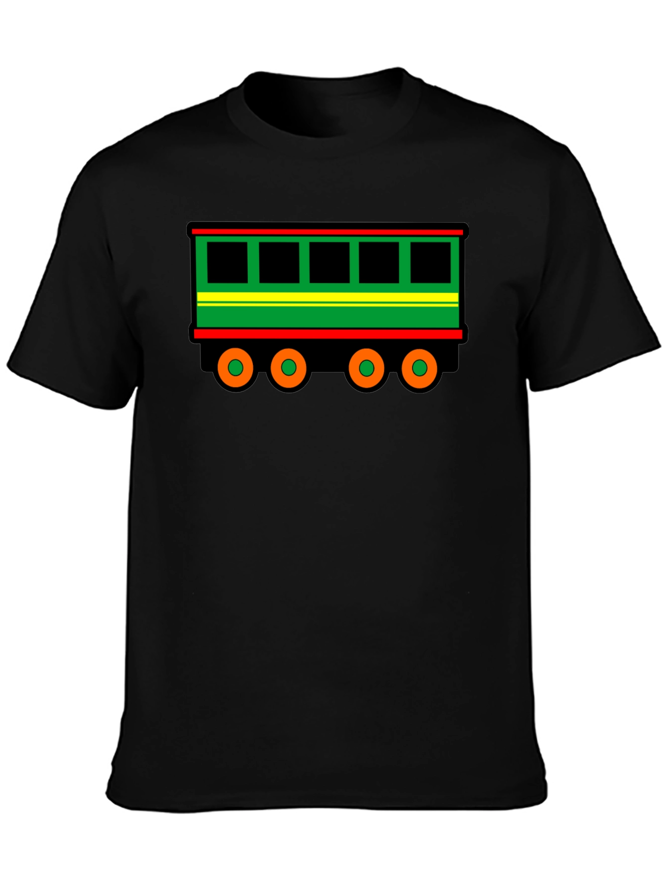 Train Car Graphic Tee - Unique Design