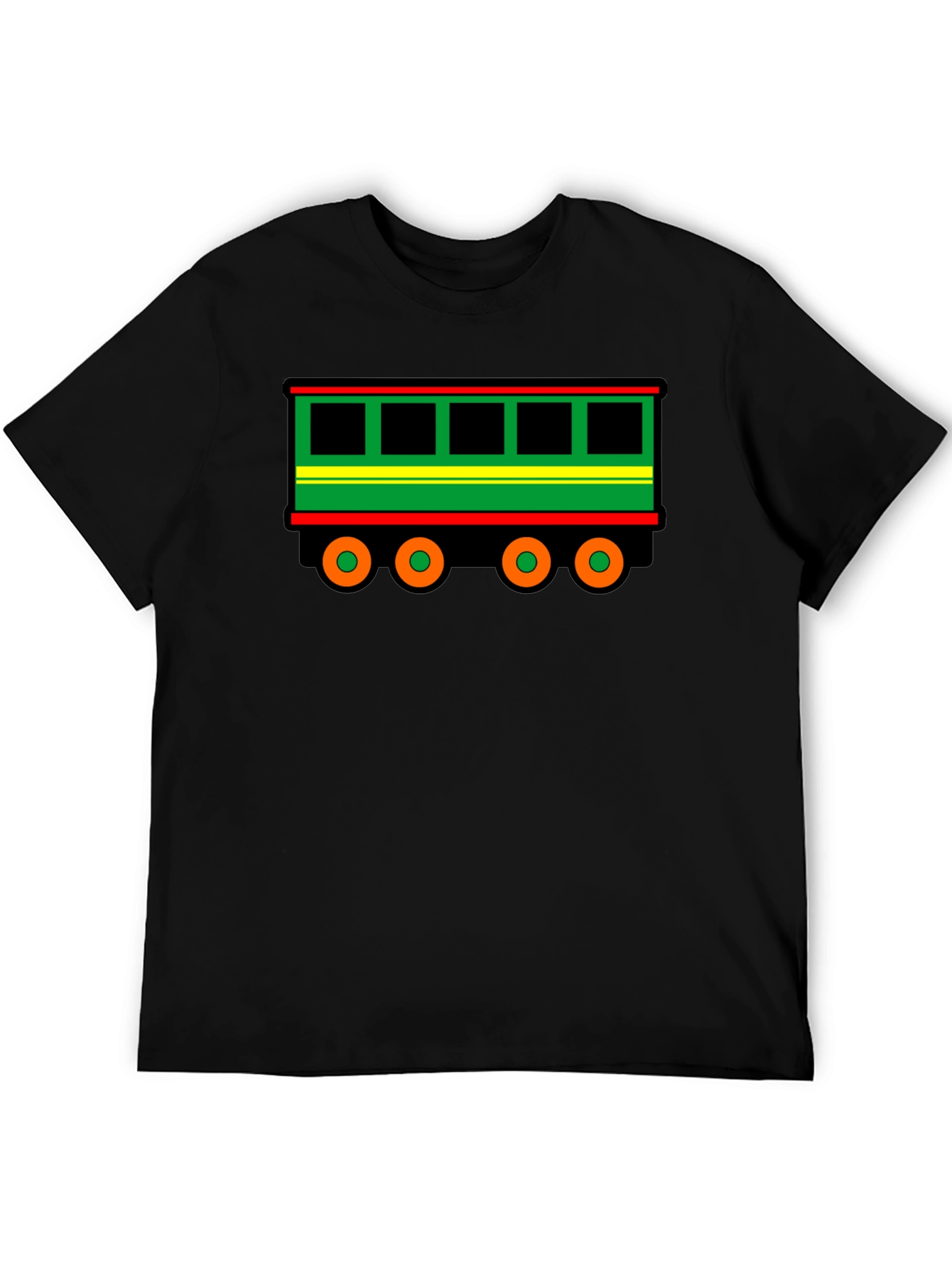 Train Car Graphic Tee - Unique Design
