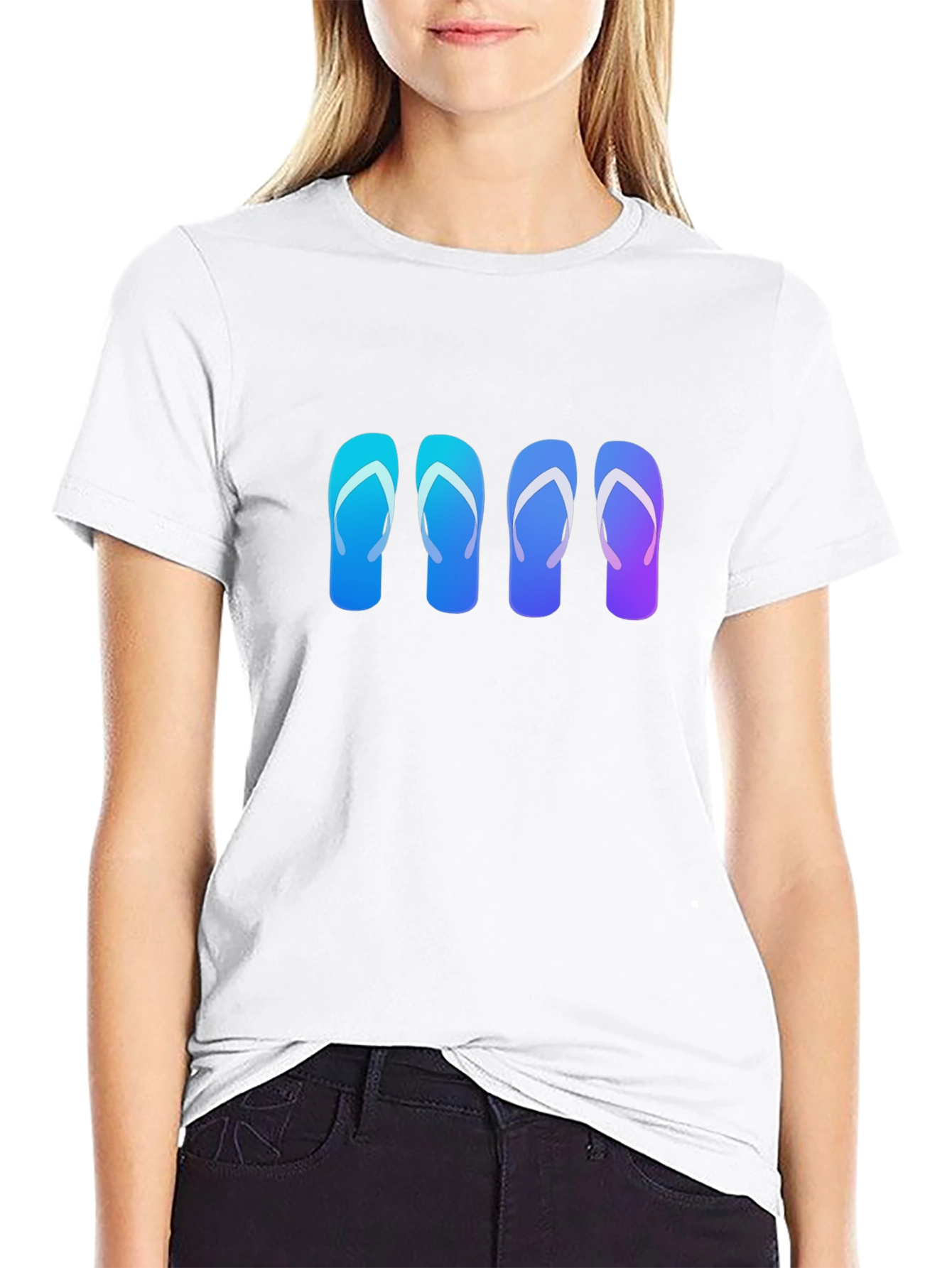 Flip Flop Graphic T-Shirt