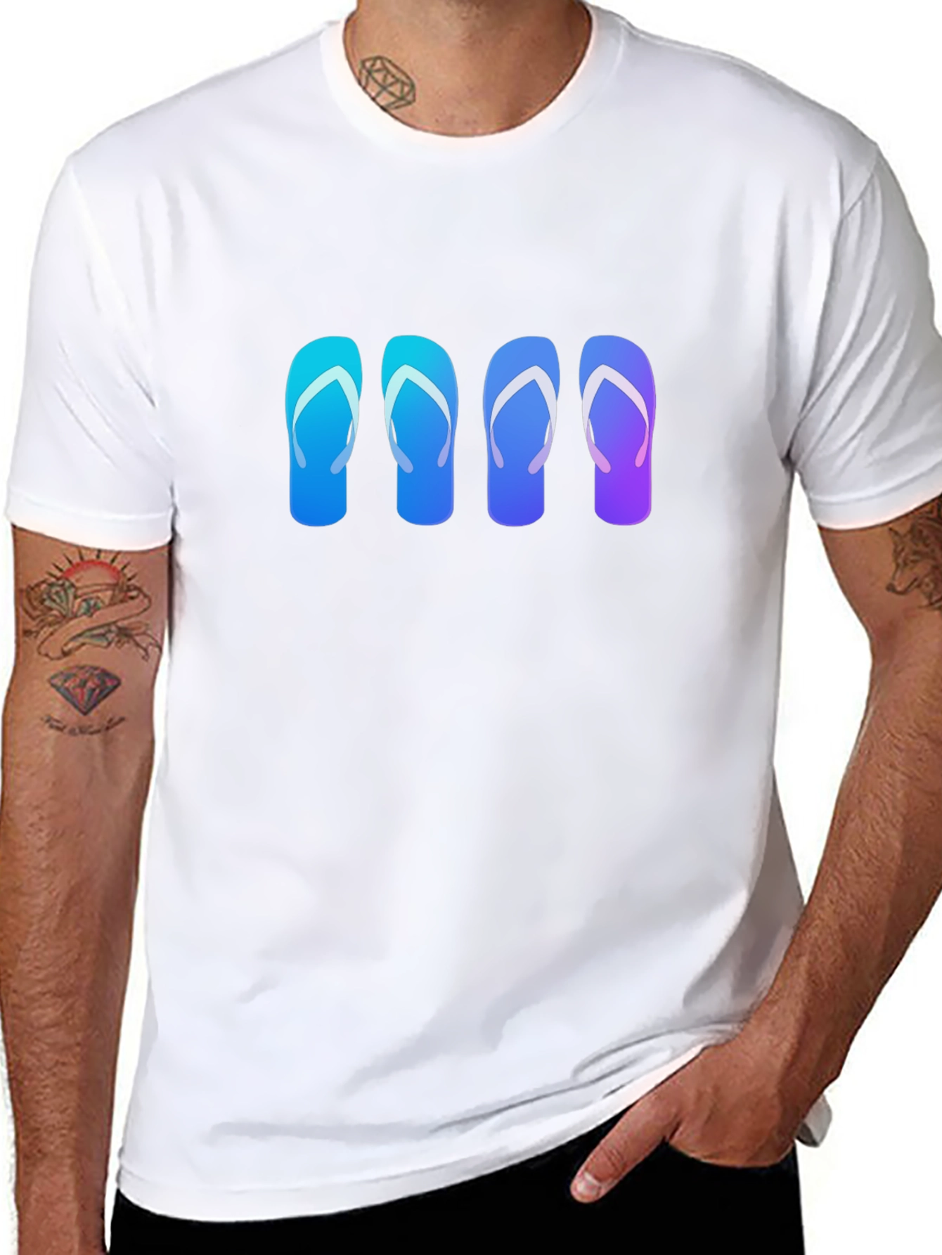 Flip Flop Graphic T-Shirt