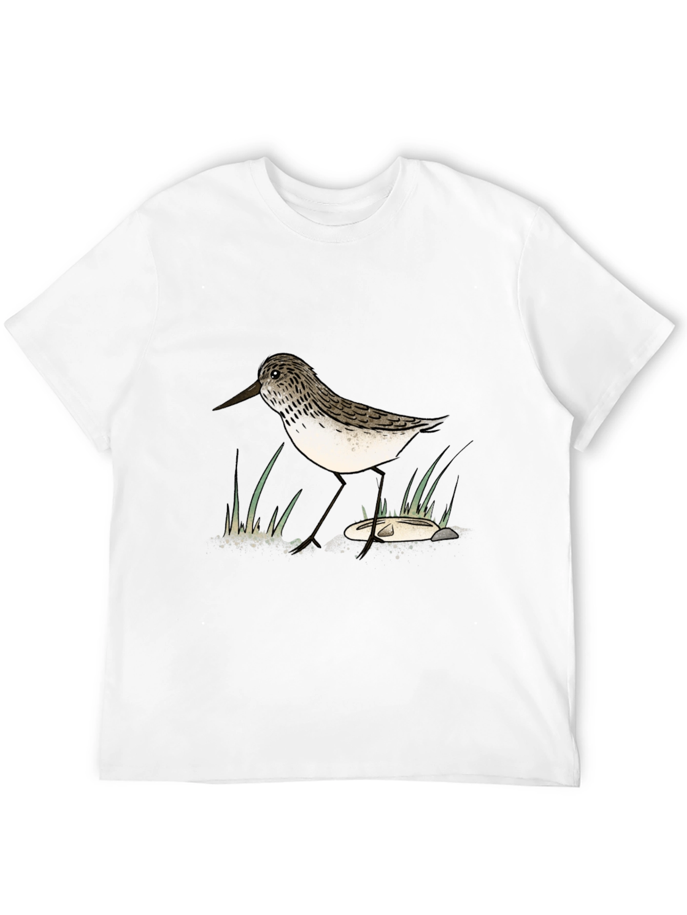 Sandpiper Graphic Tee - Nature Lovers Black T-Shirt