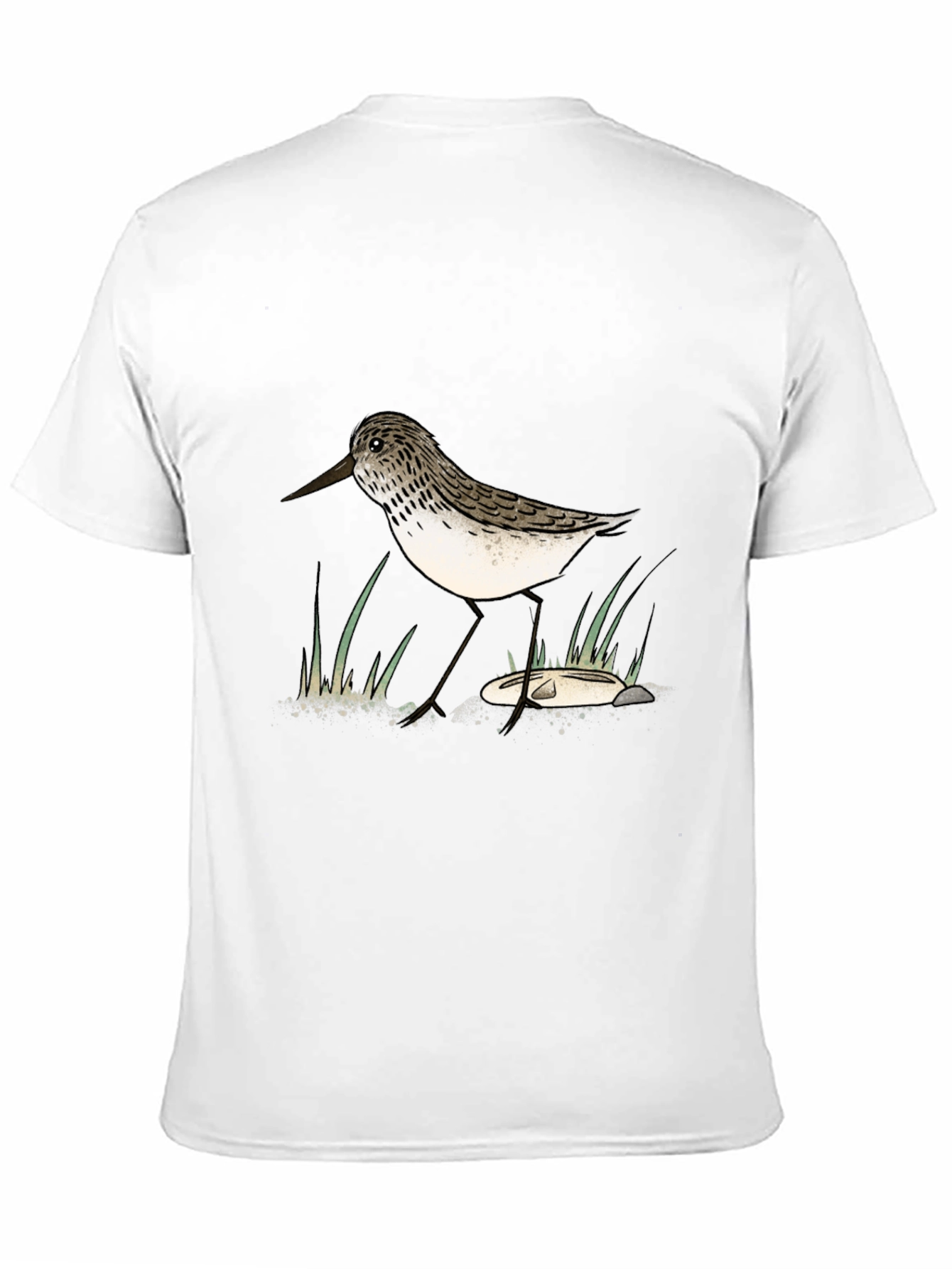 Sandpiper Graphic Tee - Nature Lovers Black T-Shirt