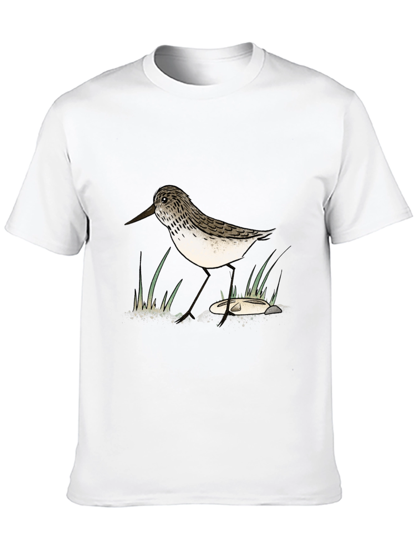 Sandpiper Graphic Tee - Nature Lovers Black T-Shirt
