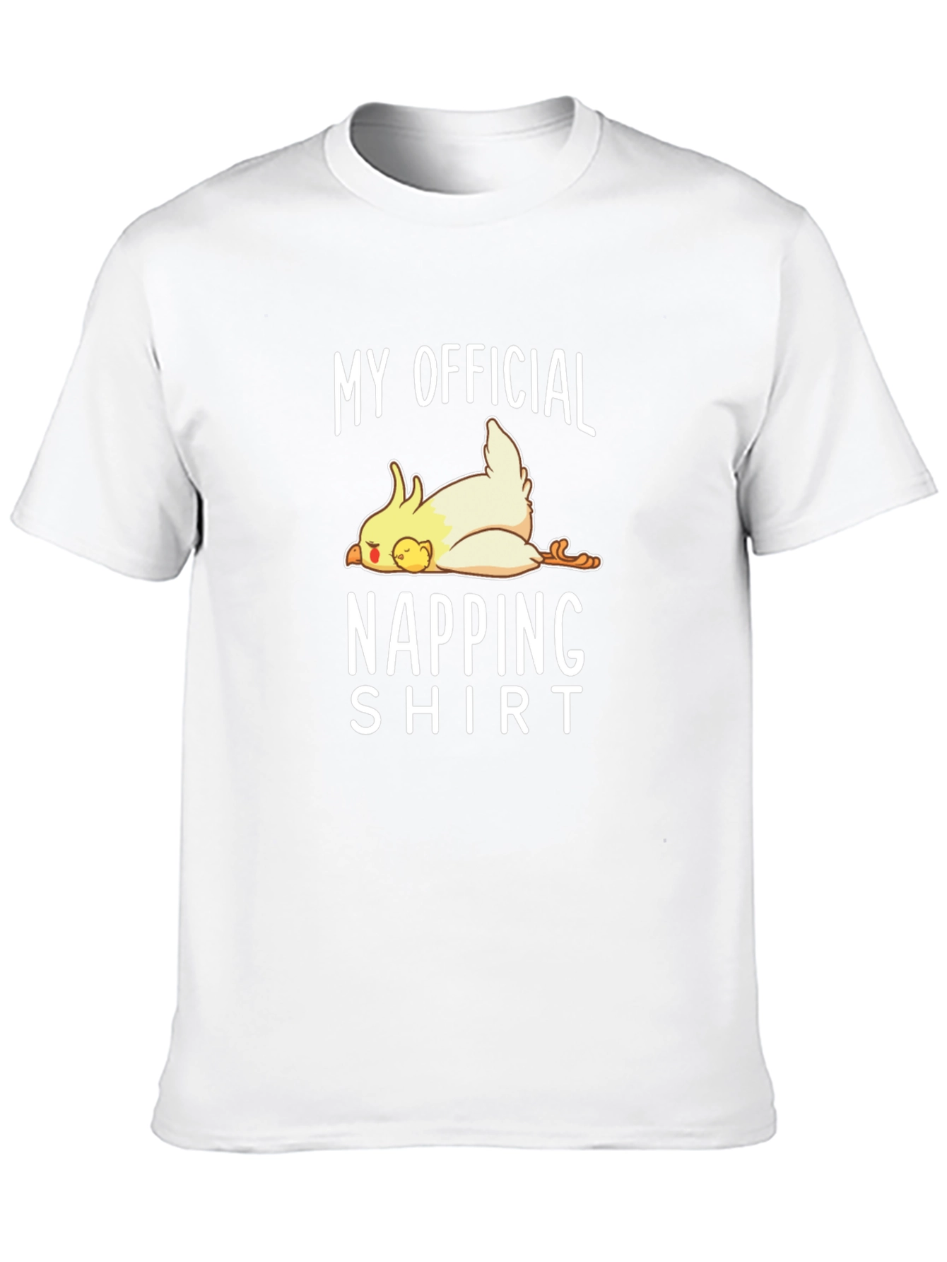 My Official Napping Shirt - Funny Cockatiel Tee