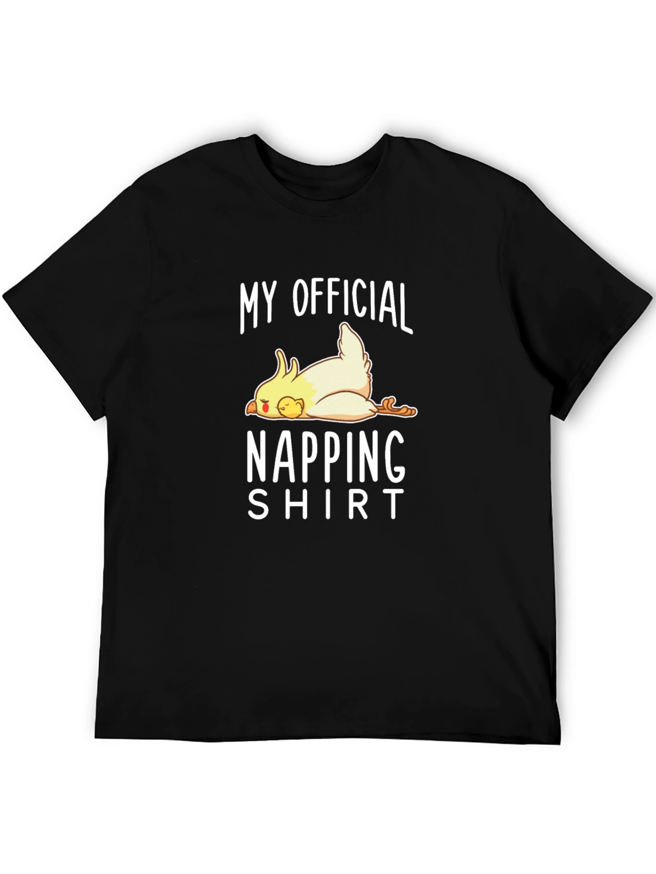 My Official Napping Shirt - Funny Cockatiel Tee
