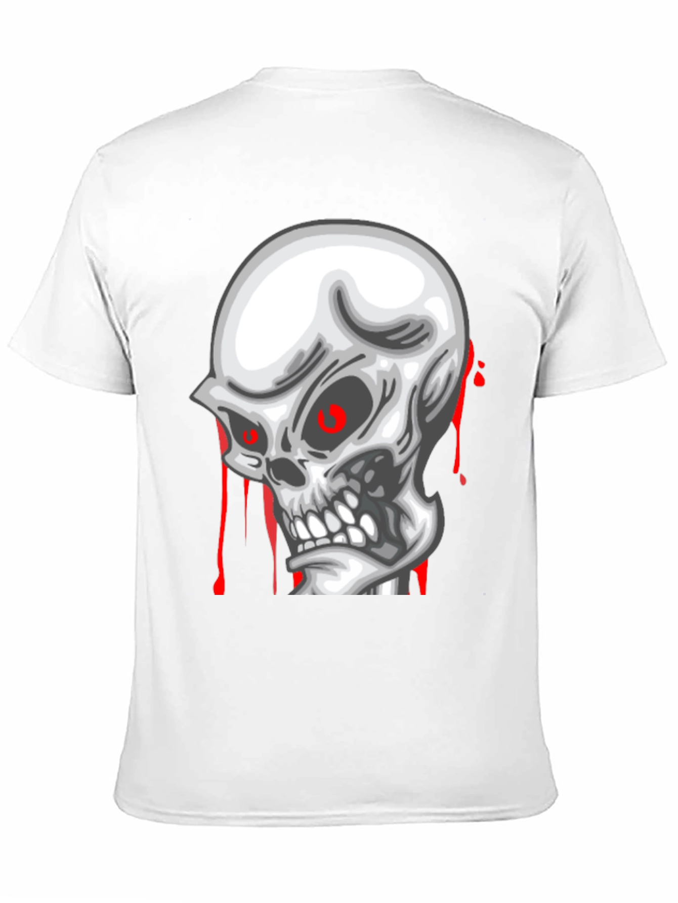 Skull Graphic Tee - Mens Black T-Shirt