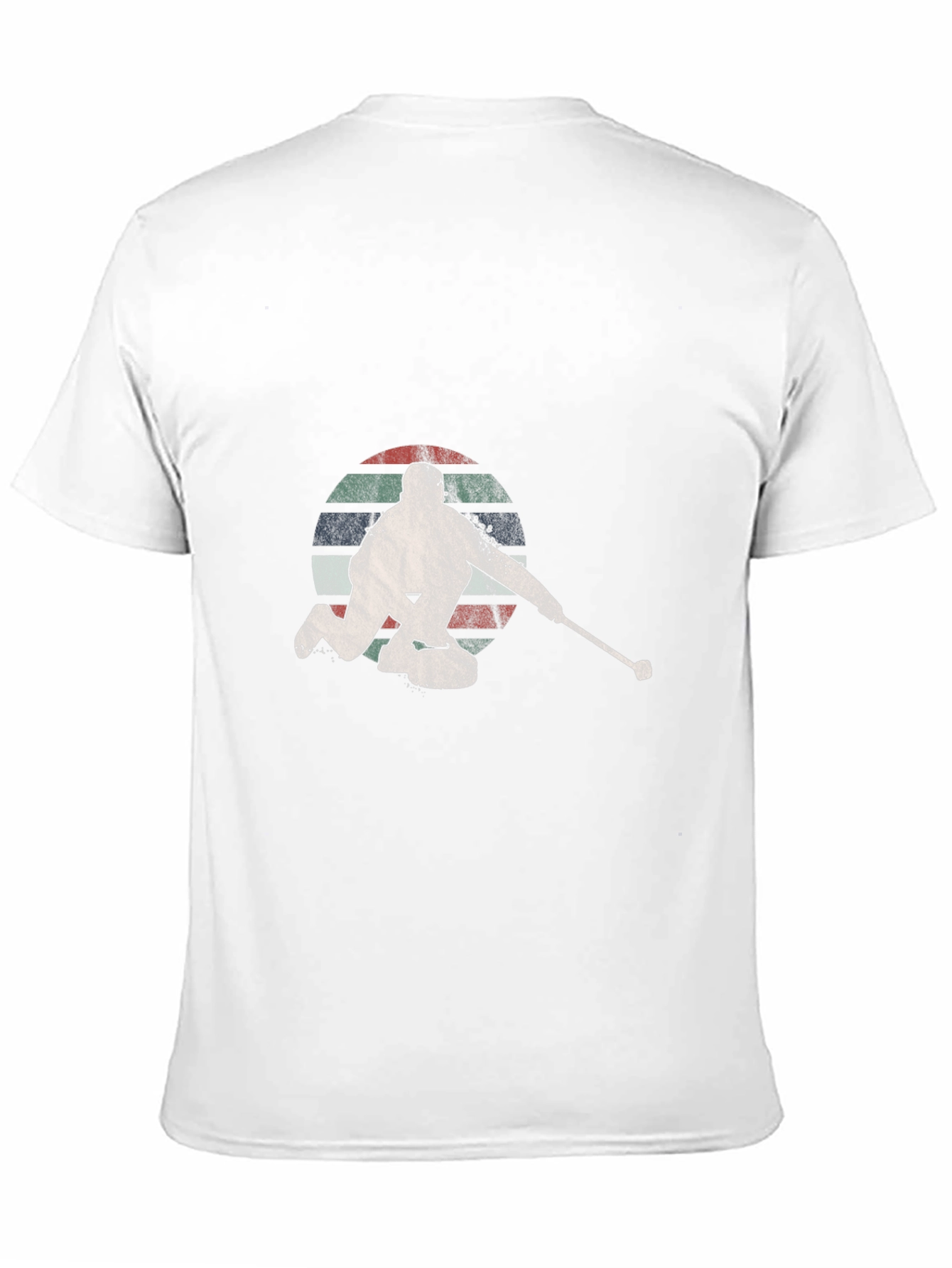 Retro Curling Silhouette T-Shirt