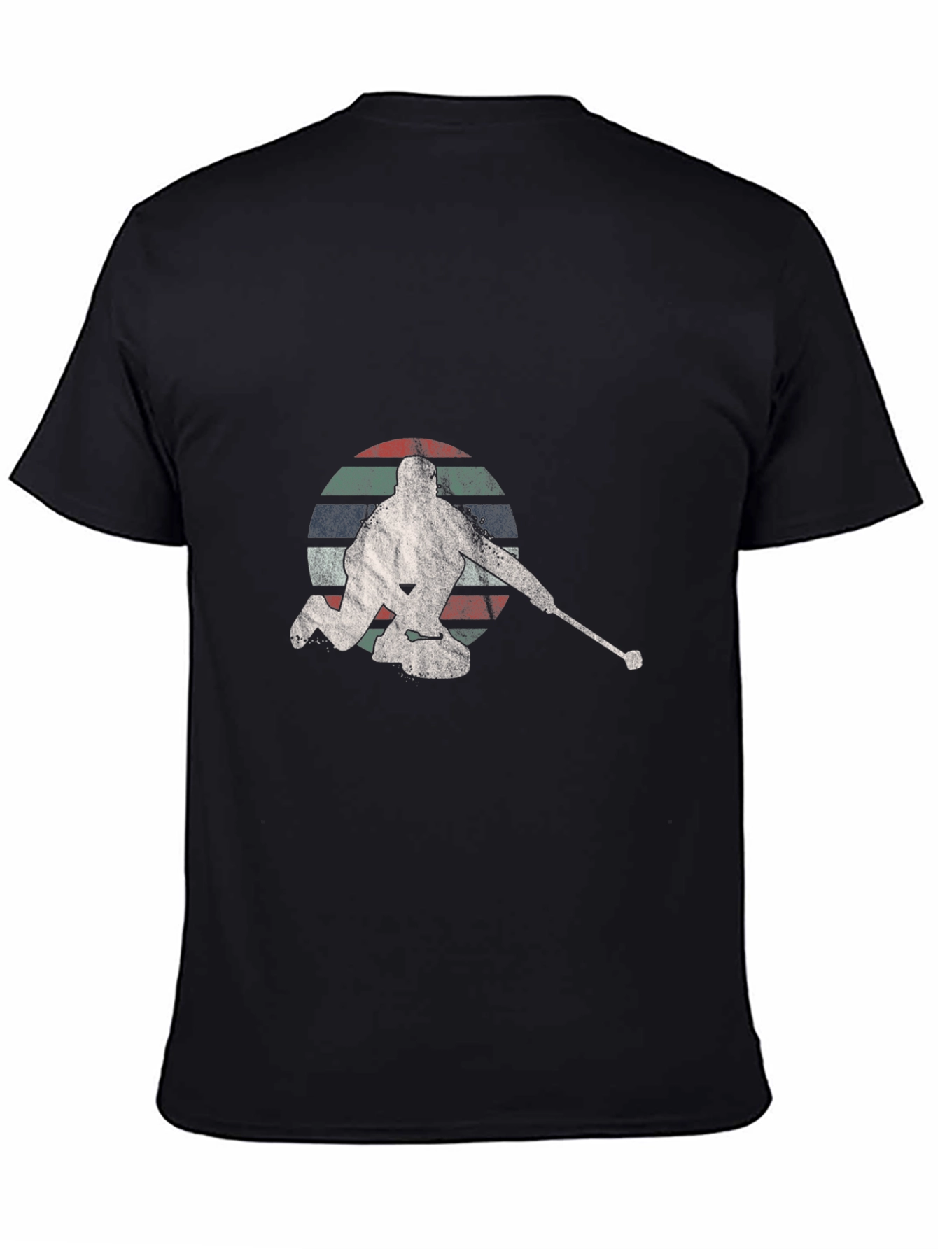 Retro Curling Silhouette T-Shirt