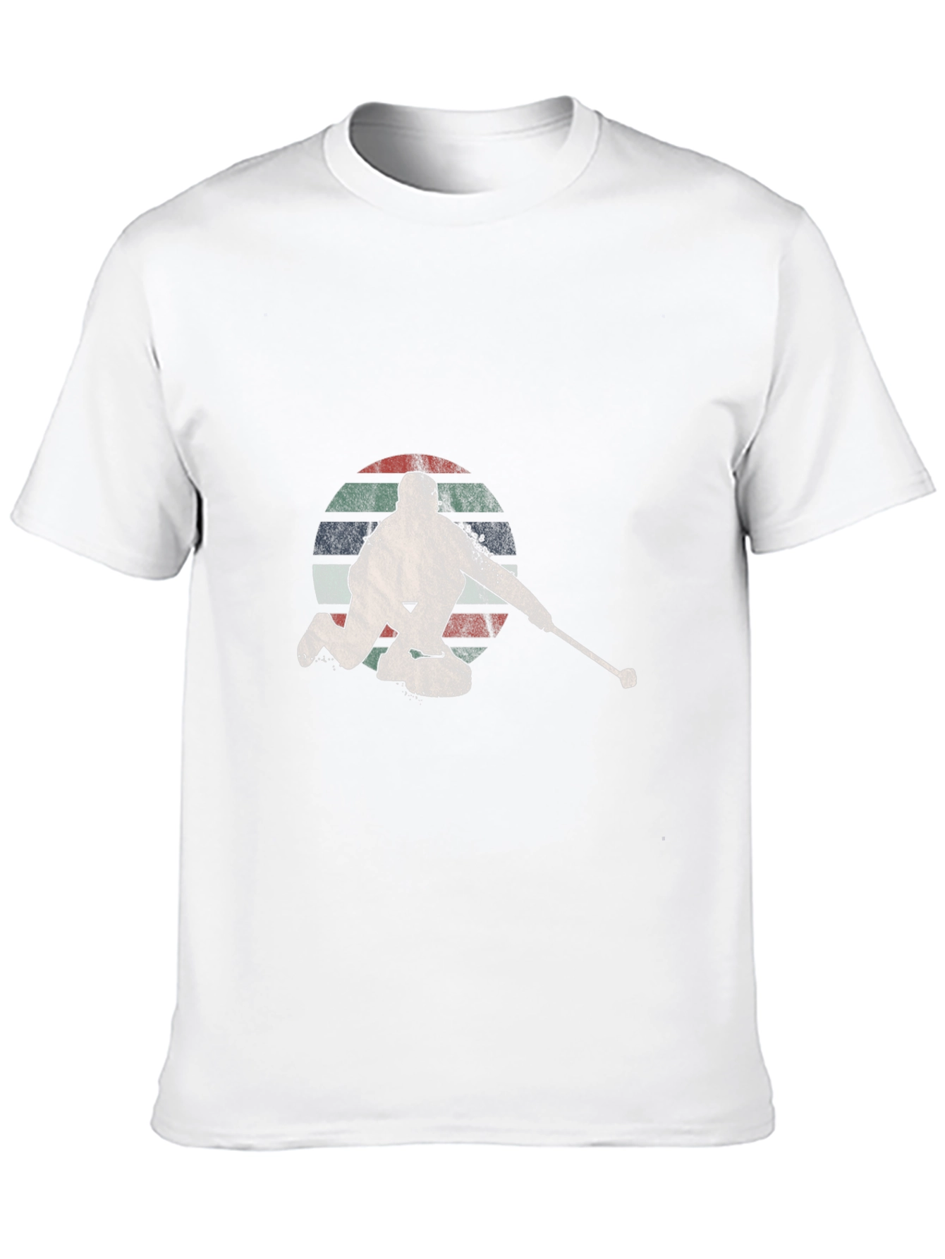 Retro Curling Silhouette T-Shirt