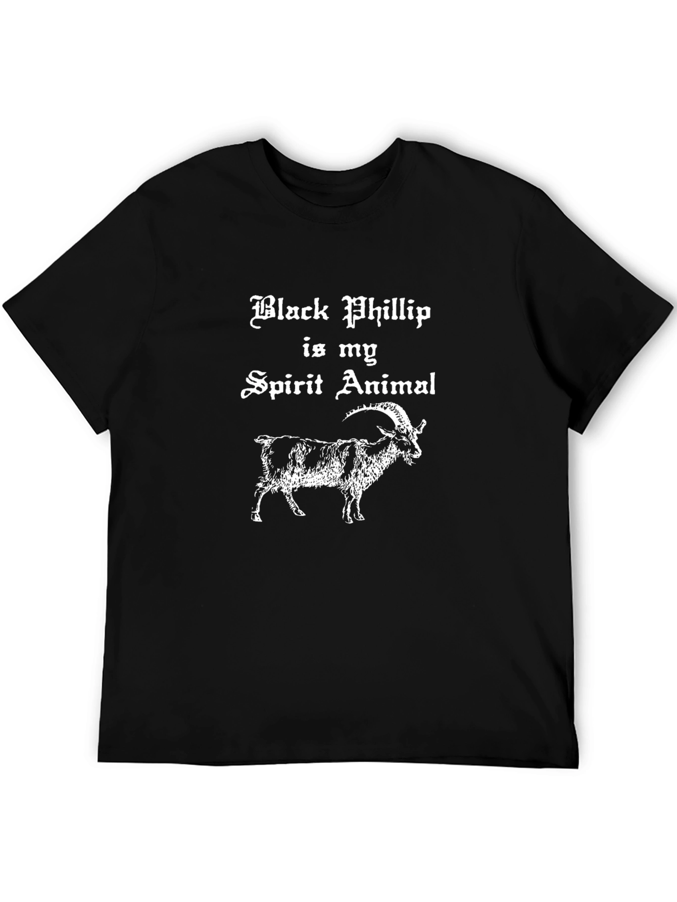 Black Phillip Spirit Animal Graphic T-Shirt