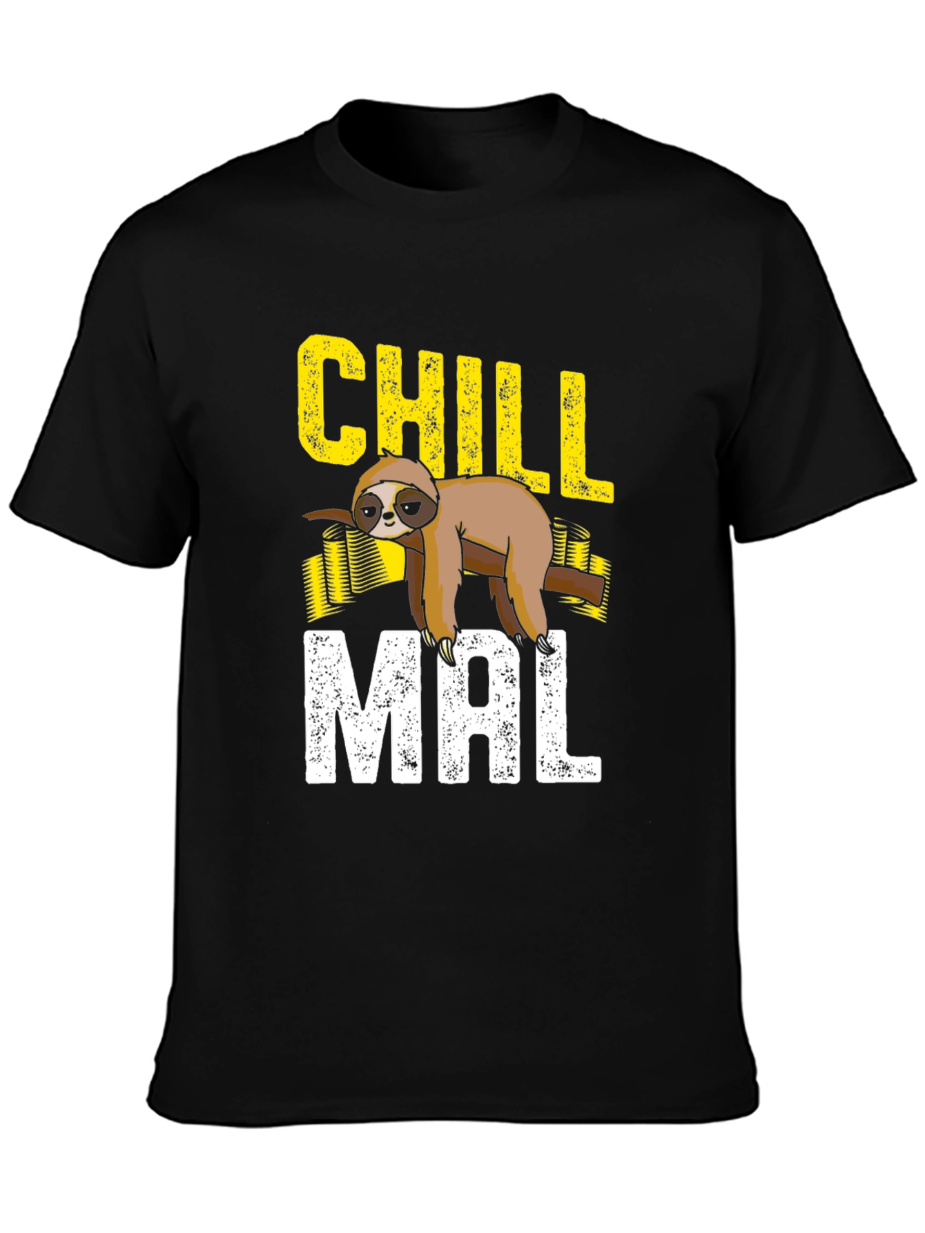 Chill Mal Sloth Graphic T-Shirt