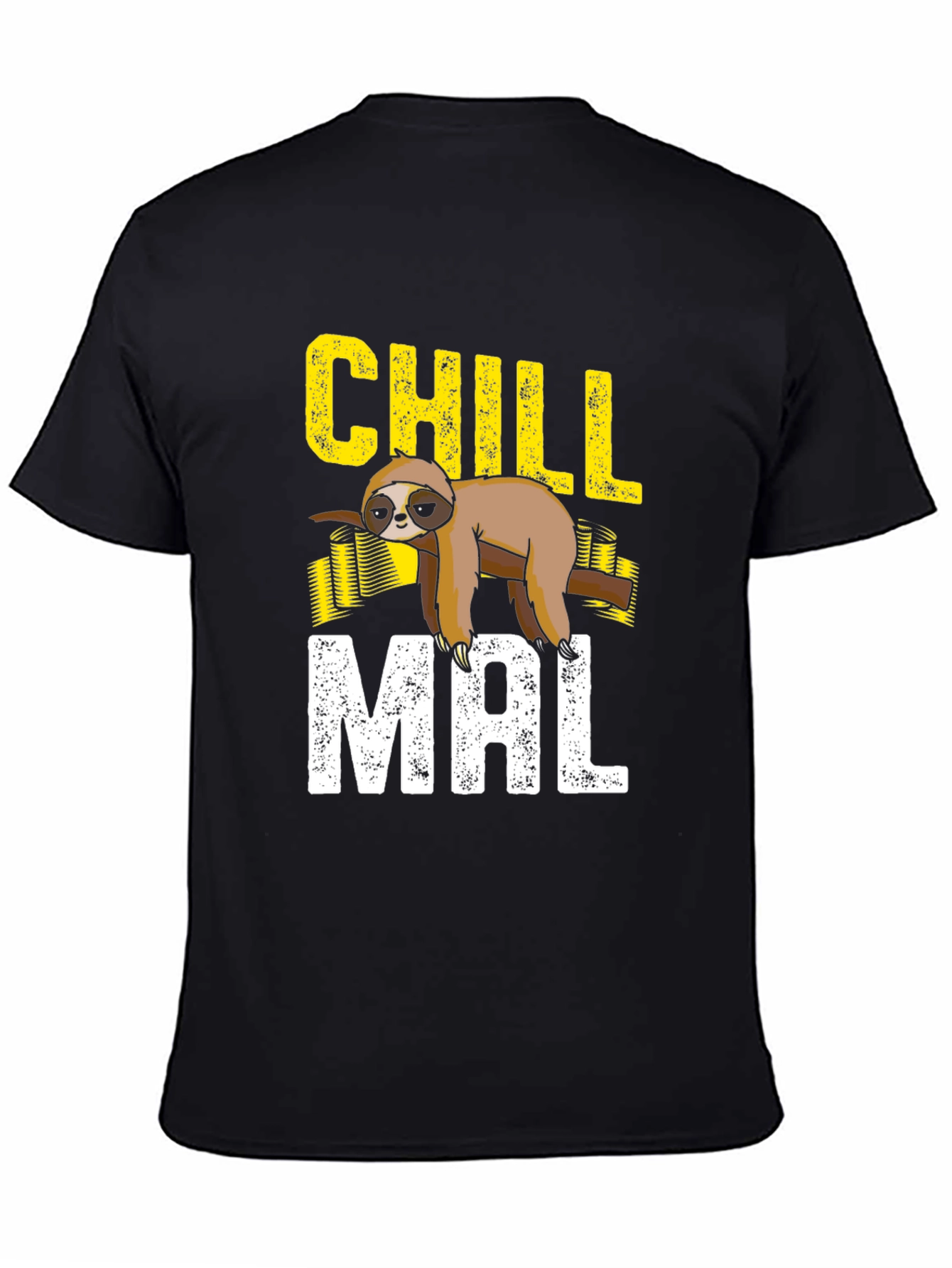 Chill Mal Sloth Graphic T-Shirt