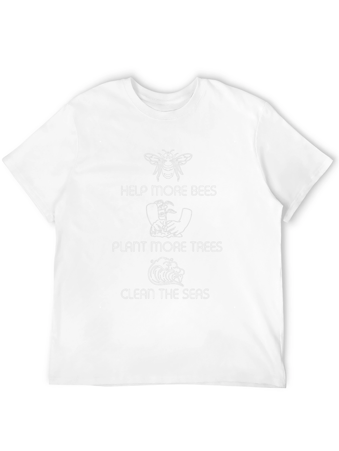 Eco-Friendly Black T-Shirt: Save the Planet