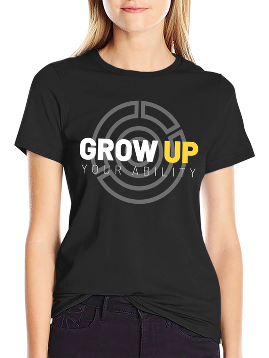 Grow Up T-Shirt: Maze Graphic Tee