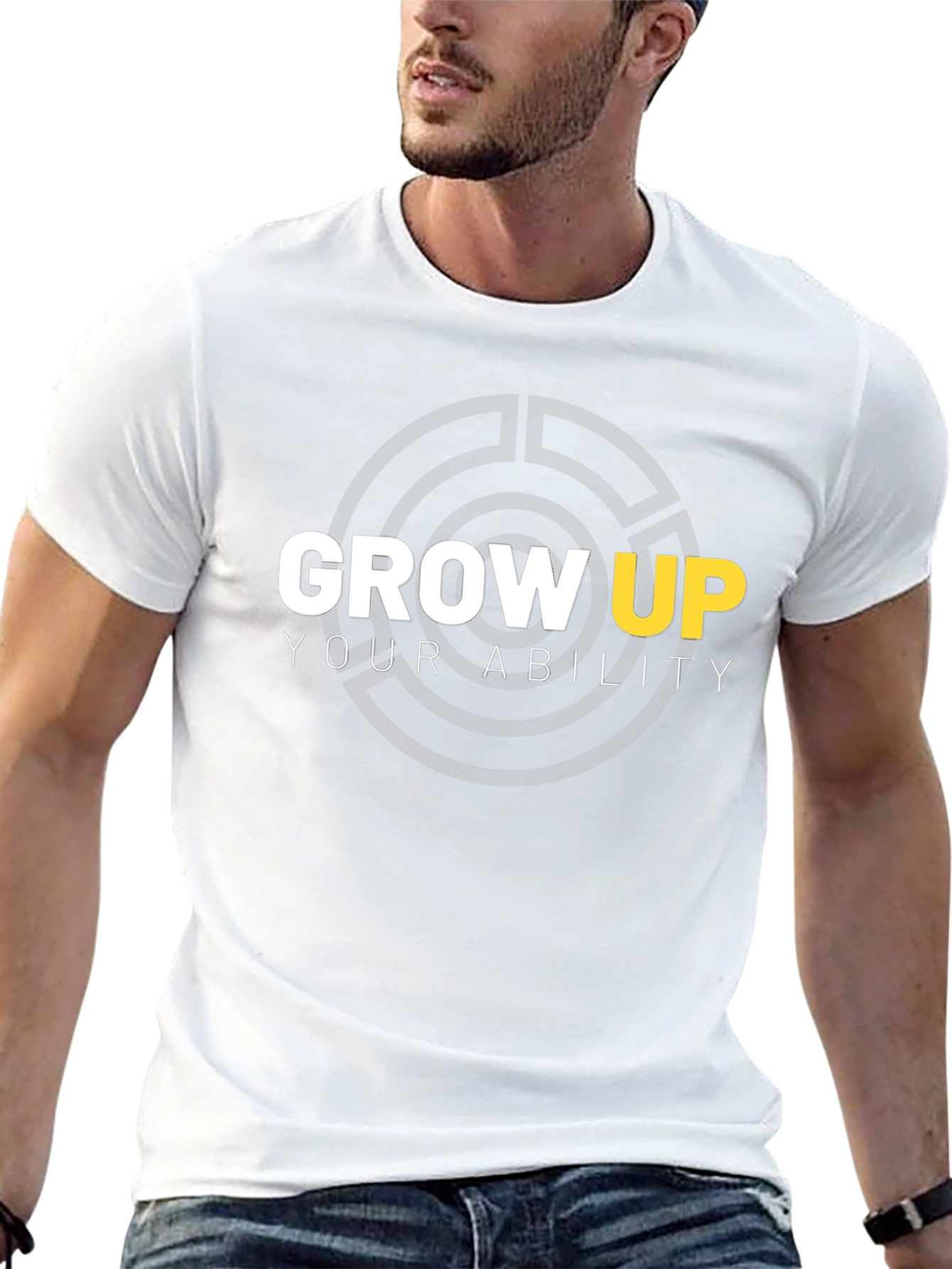 Grow Up T-Shirt: Maze Graphic Tee