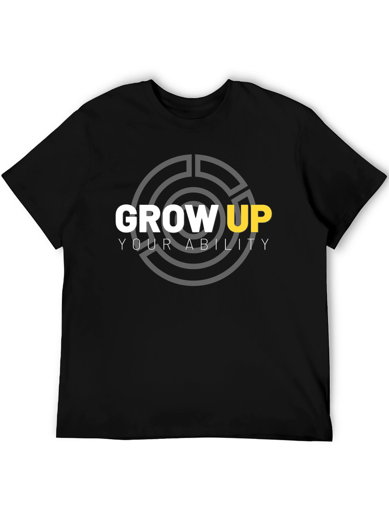 Grow Up T-Shirt: Maze Graphic Tee