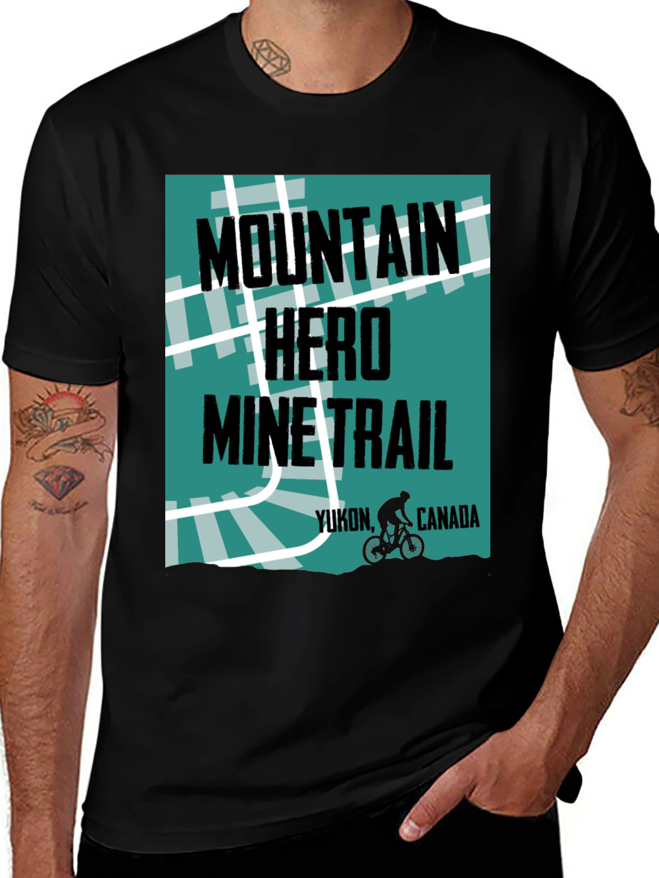 Mountain Hero Mine Trail T-Shirt - Yukon Canada