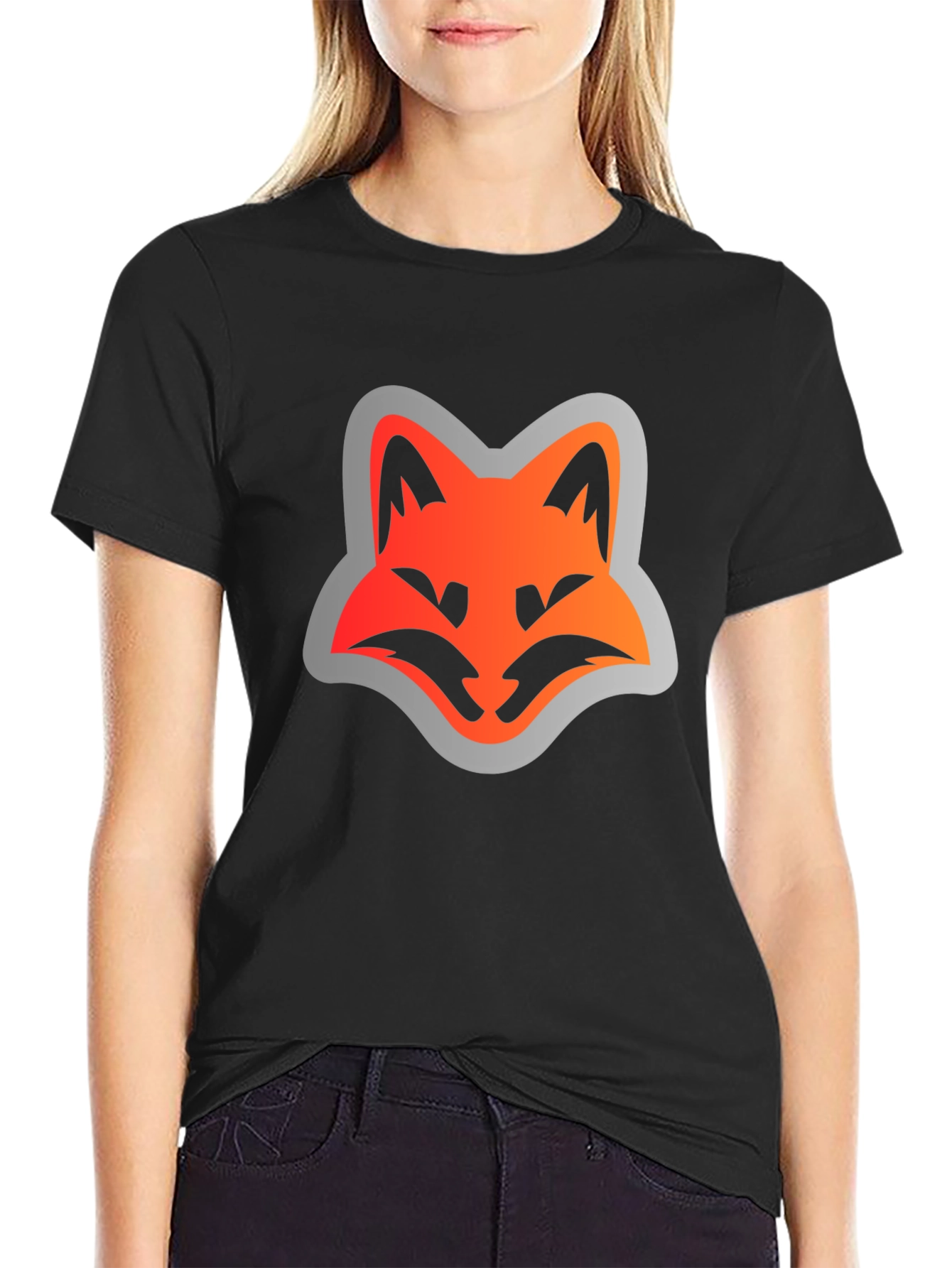 Fox Face Graphic Tee - Modern Streetwear