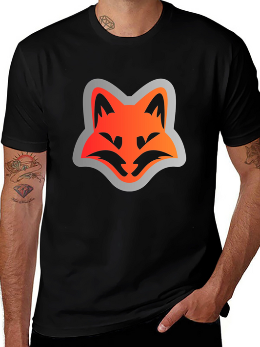 Fox Face Graphic Tee - Modern Streetwear
