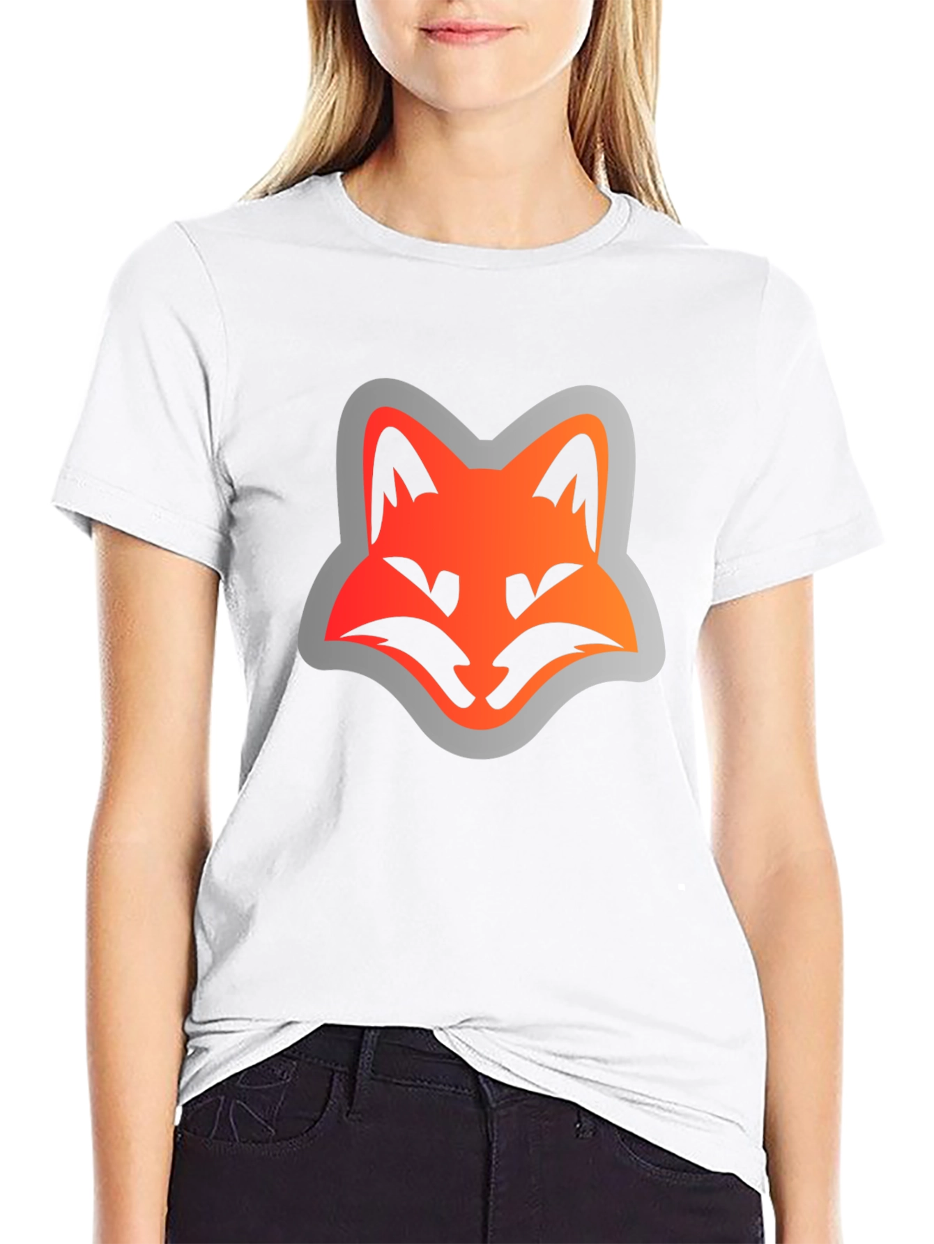 Fox Face Graphic Tee - Modern Streetwear