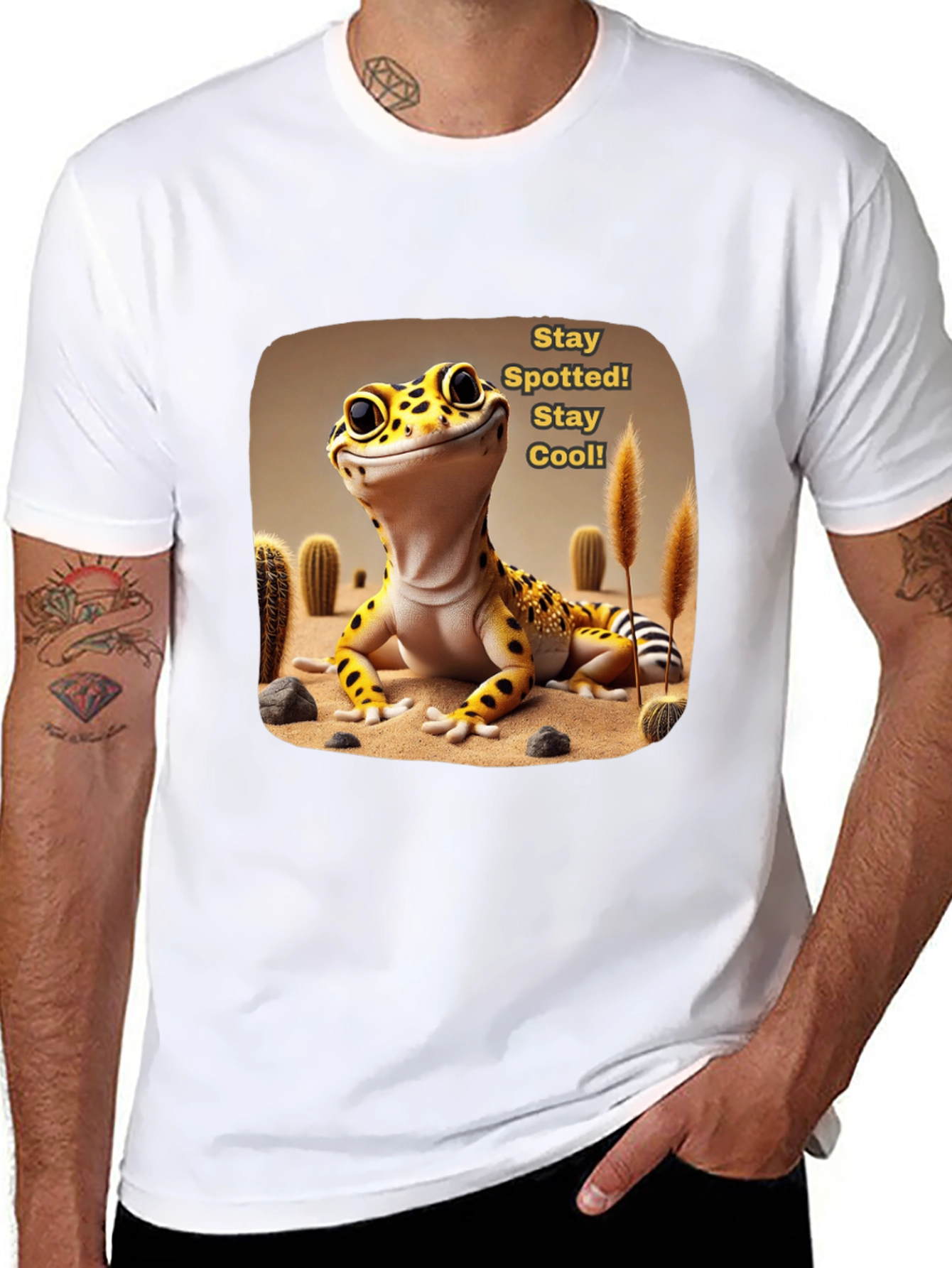 Stay Spotted Gecko T-Shirt