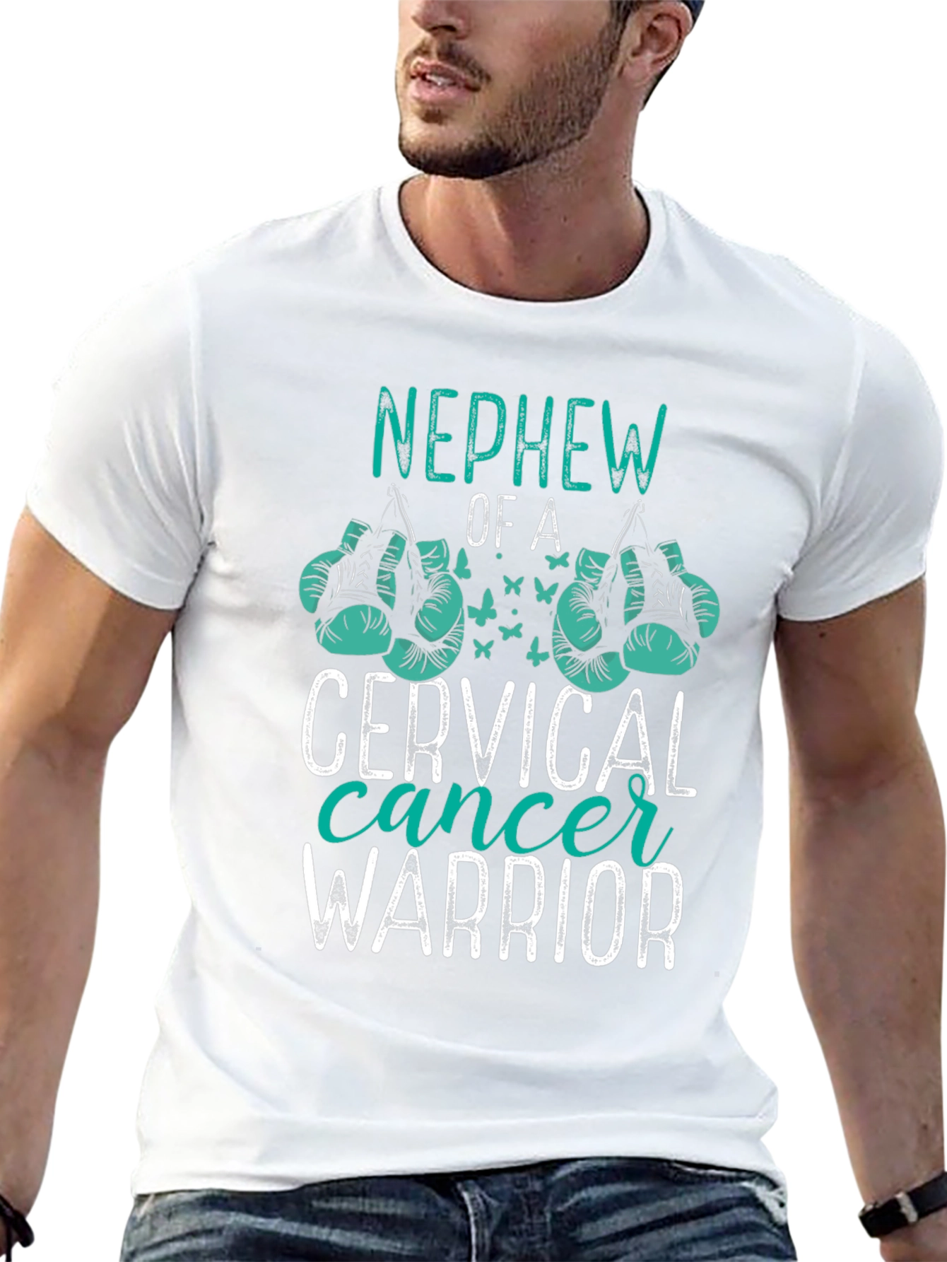 Nephew Of A Cervical Cancer Warrior T-Shirt