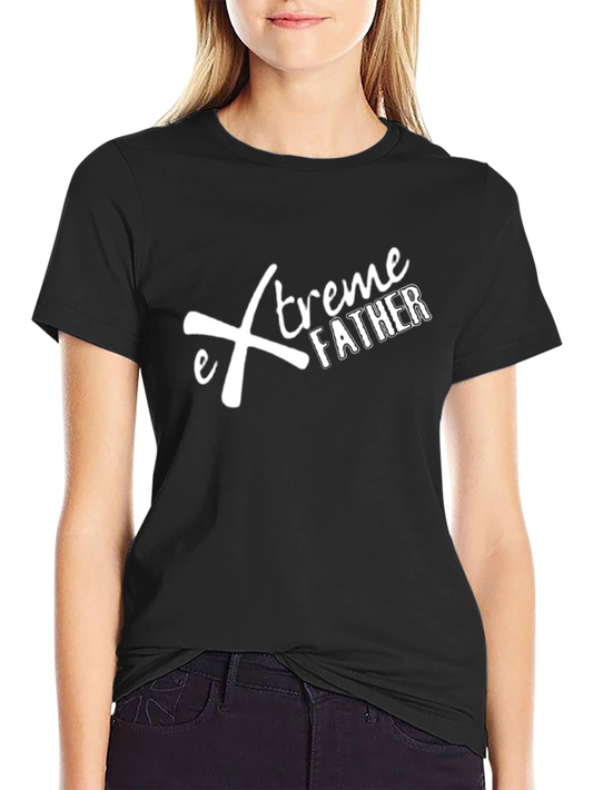 Extreme Father Black Graphic Tee
