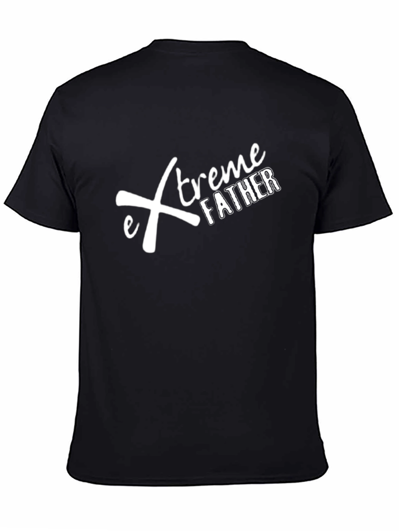 Extreme Father Black Graphic Tee