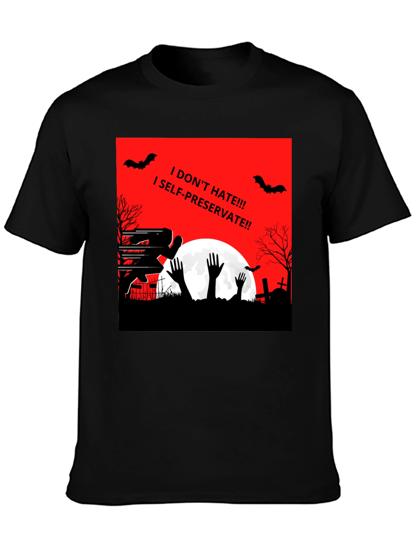 Self-Preservation Halloween T-Shirt