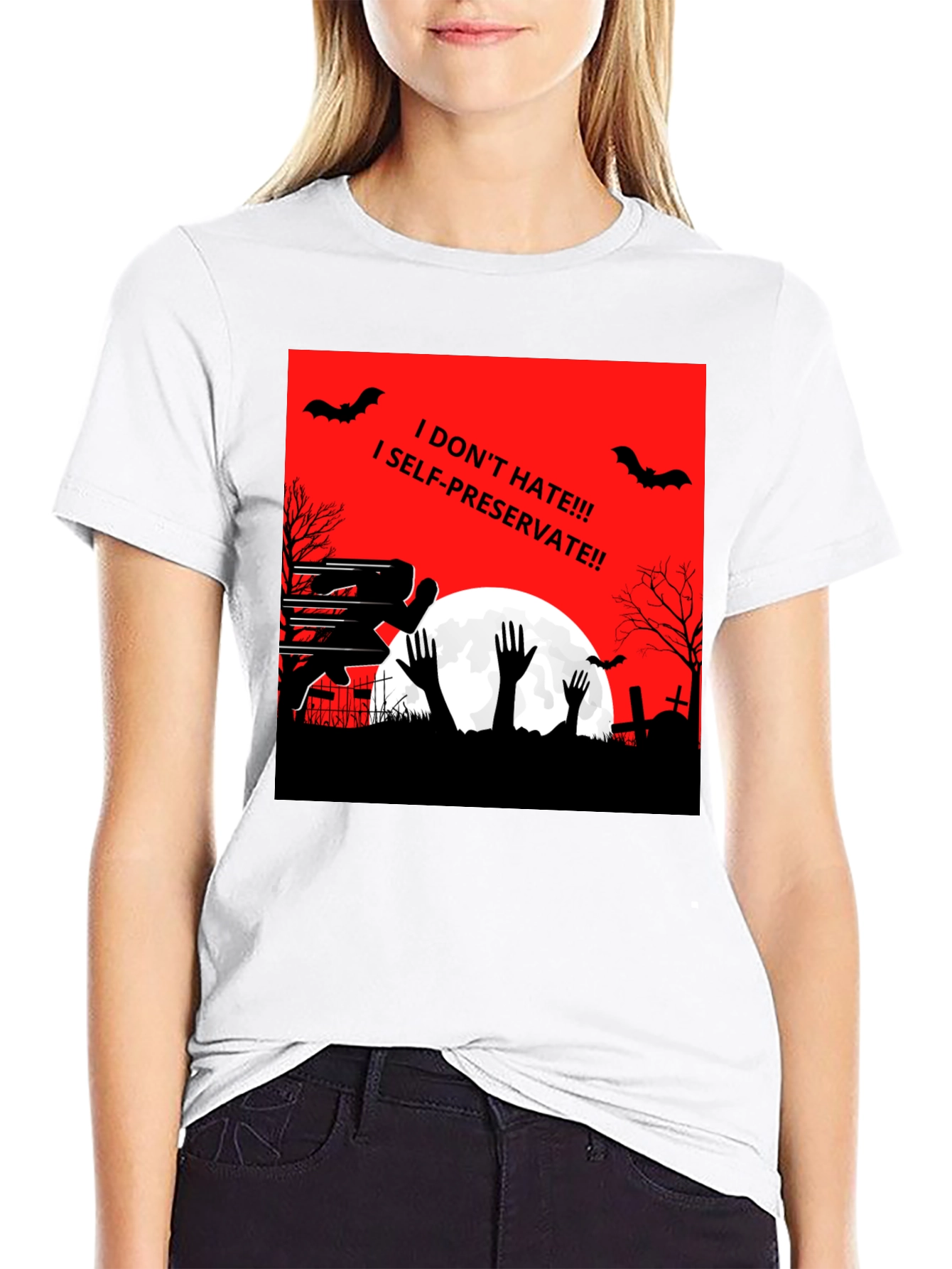 Self-Preservation Halloween T-Shirt