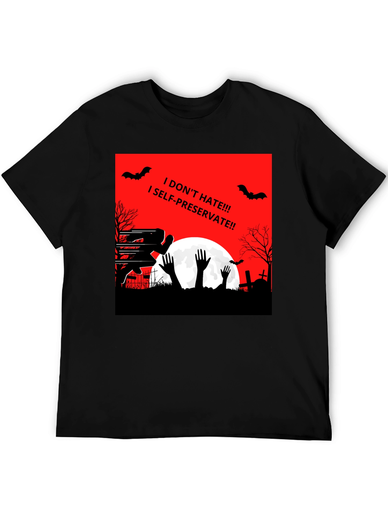 Self-Preservation Halloween T-Shirt