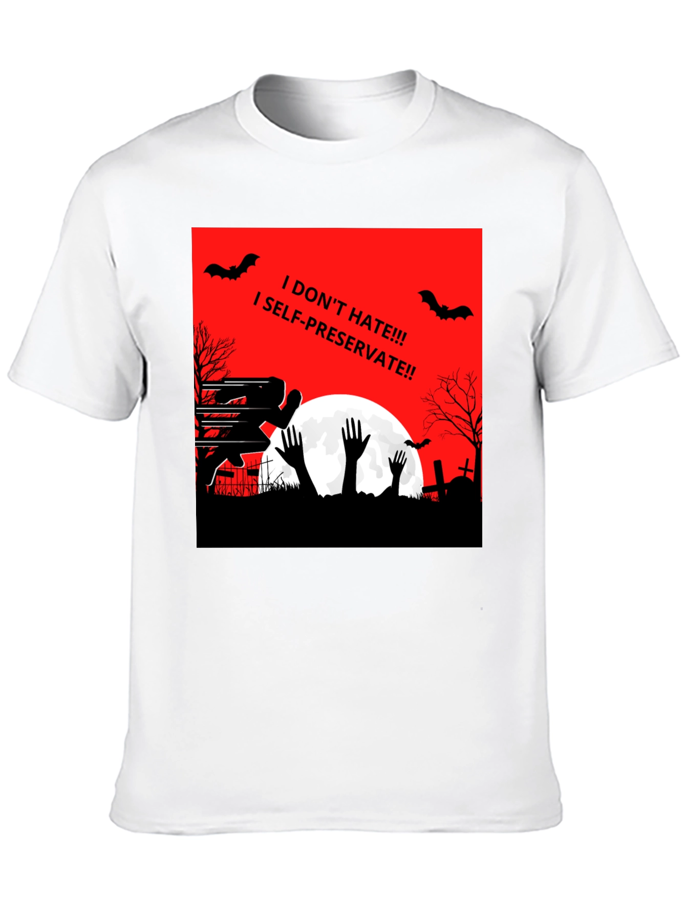 Self-Preservation Halloween T-Shirt