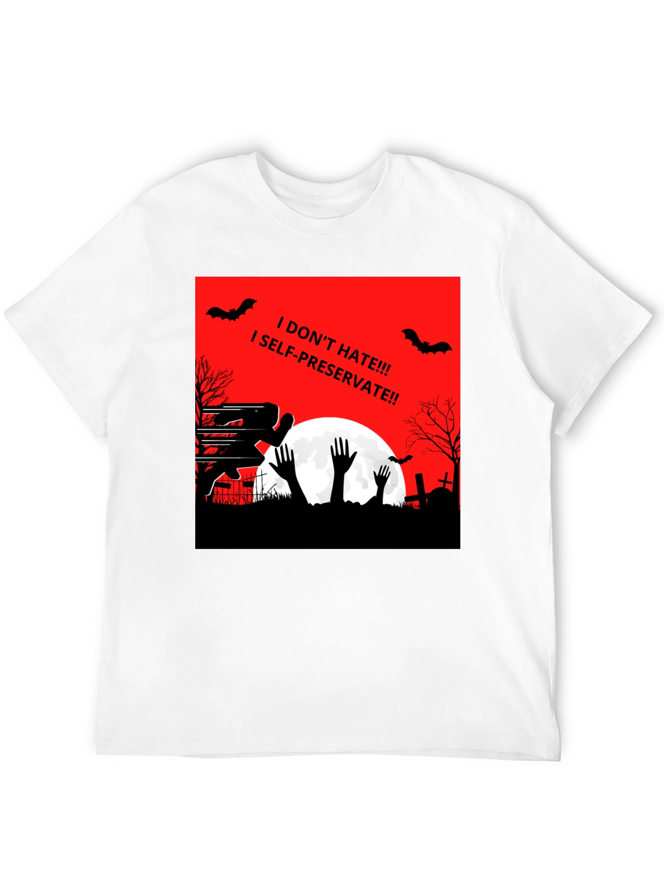 Self-Preservation Halloween T-Shirt