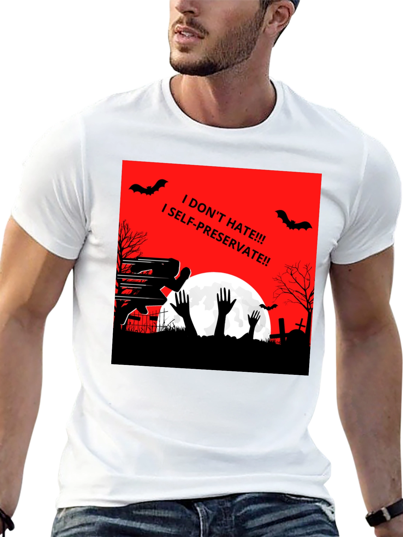 Self-Preservation Halloween T-Shirt
